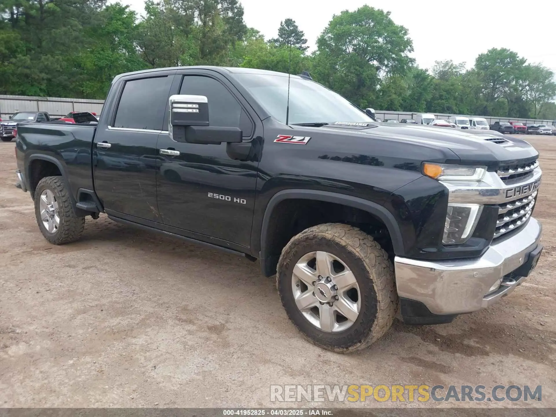 1 fotografías del automóvil dañado 1GC4YPEY0MF106694 CHEVROLET SILVERADO 2500HD 2021