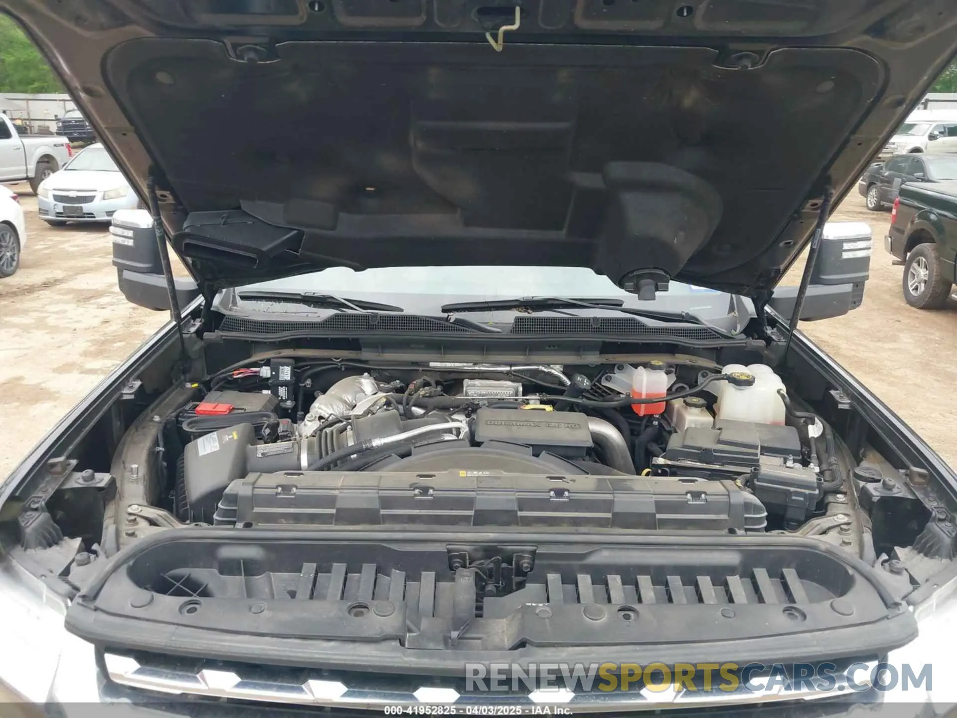 9 fotografías del automóvil dañado 1GC4YPEY0MF106694 CHEVROLET SILVERADO 2500HD 2021