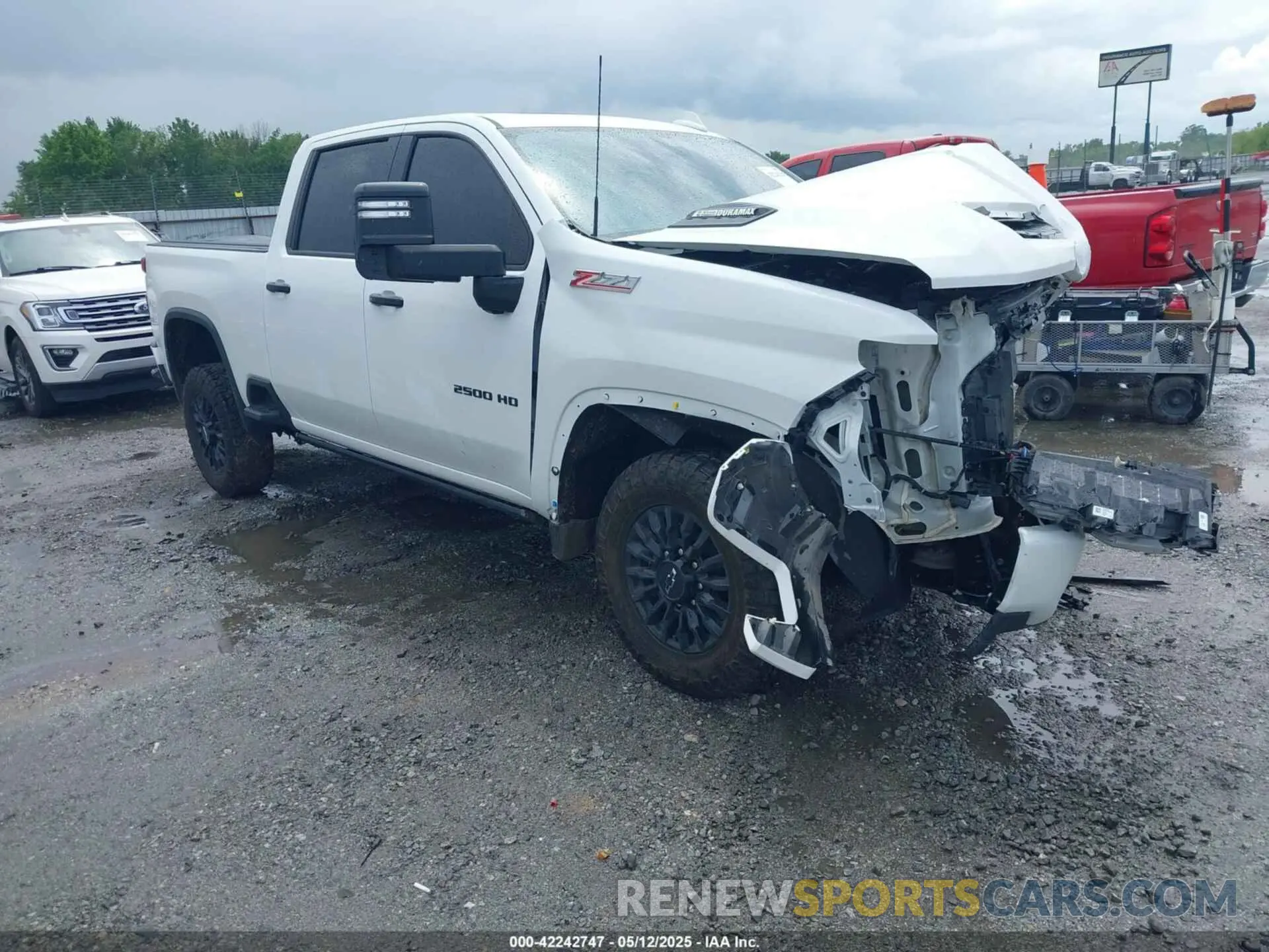 1 fotografías del automóvil dañado 1GC4YPEY3MF239790 CHEVROLET SILVERADO 2500HD 2021