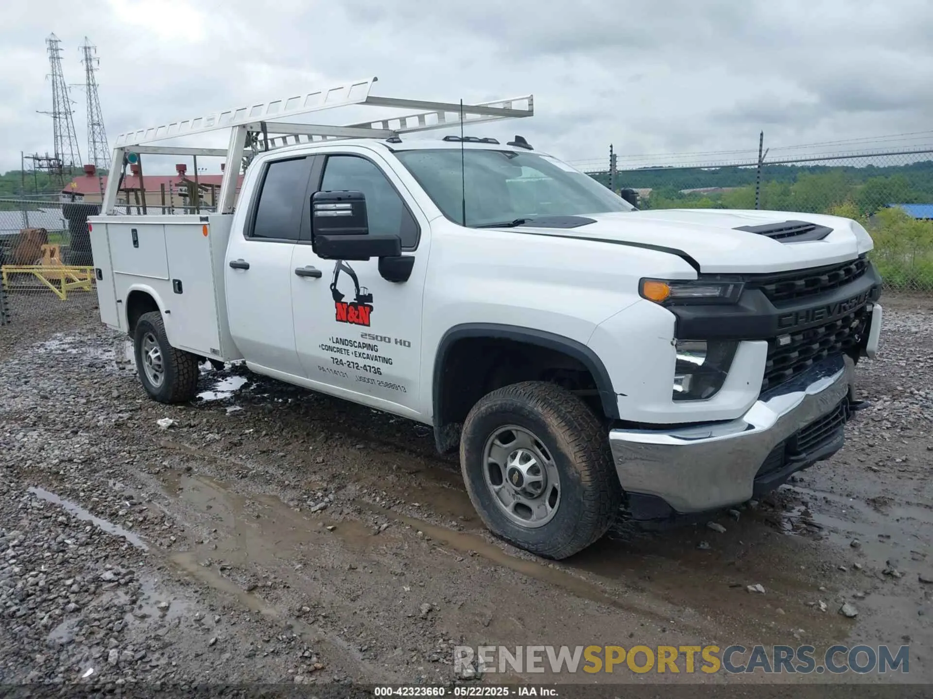 1 fotografías del automóvil dañado 1GB2YLE73NF247823 CHEVROLET SILVERADO 2500HD 2022