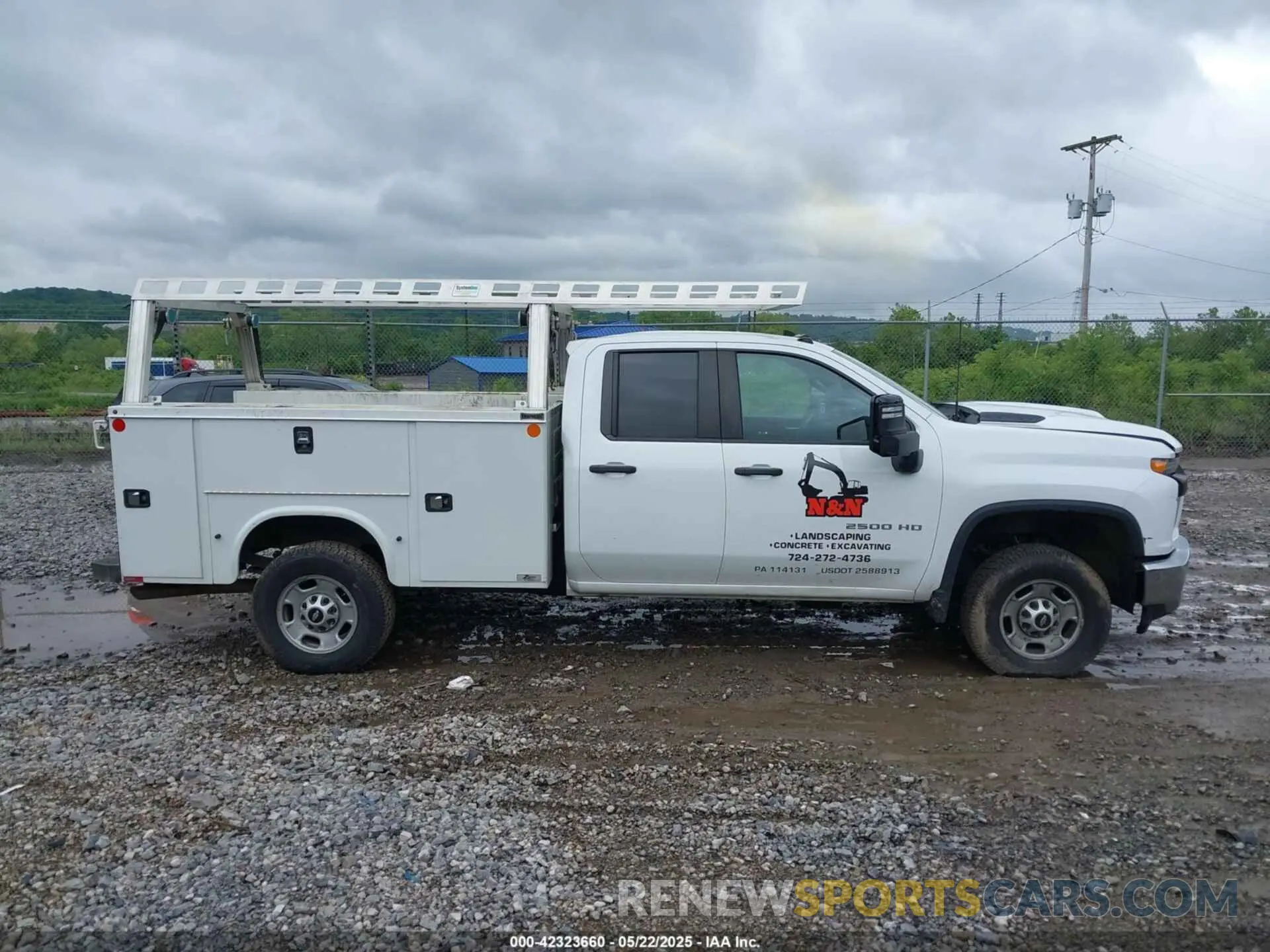 13 fotografías del automóvil dañado 1GB2YLE73NF247823 CHEVROLET SILVERADO 2500HD 2022