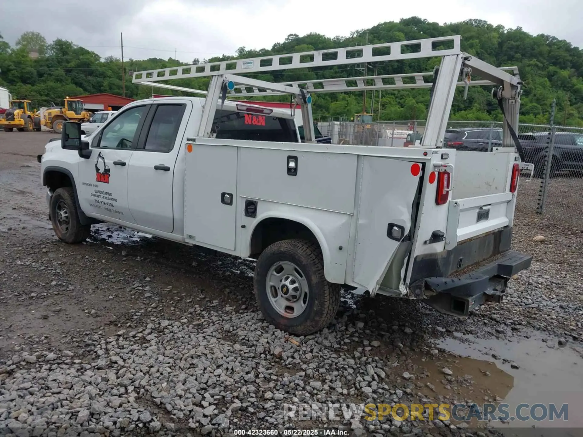 3 fotografías del automóvil dañado 1GB2YLE73NF247823 CHEVROLET SILVERADO 2500HD 2022