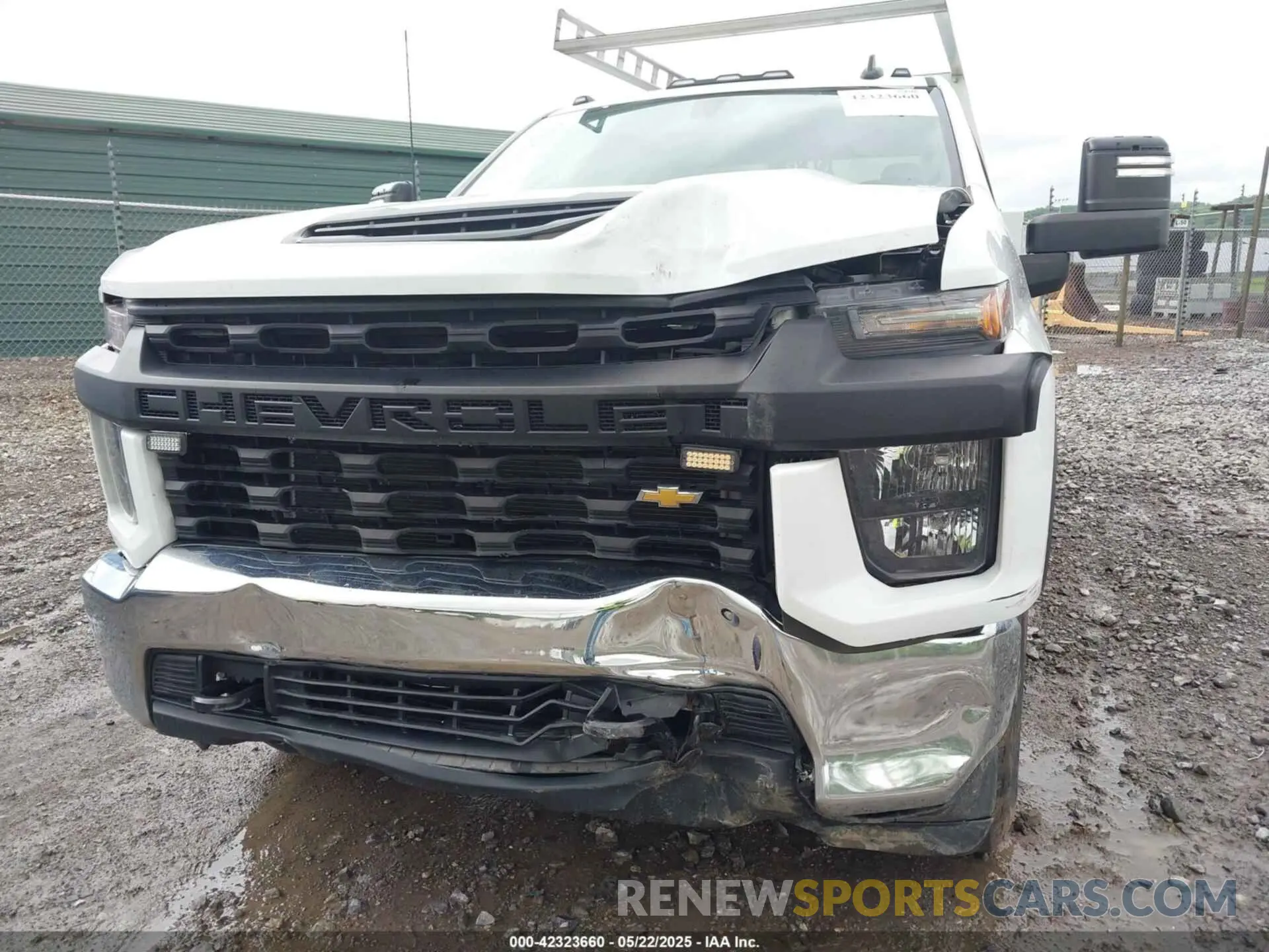 6 fotografías del automóvil dañado 1GB2YLE73NF247823 CHEVROLET SILVERADO 2500HD 2022