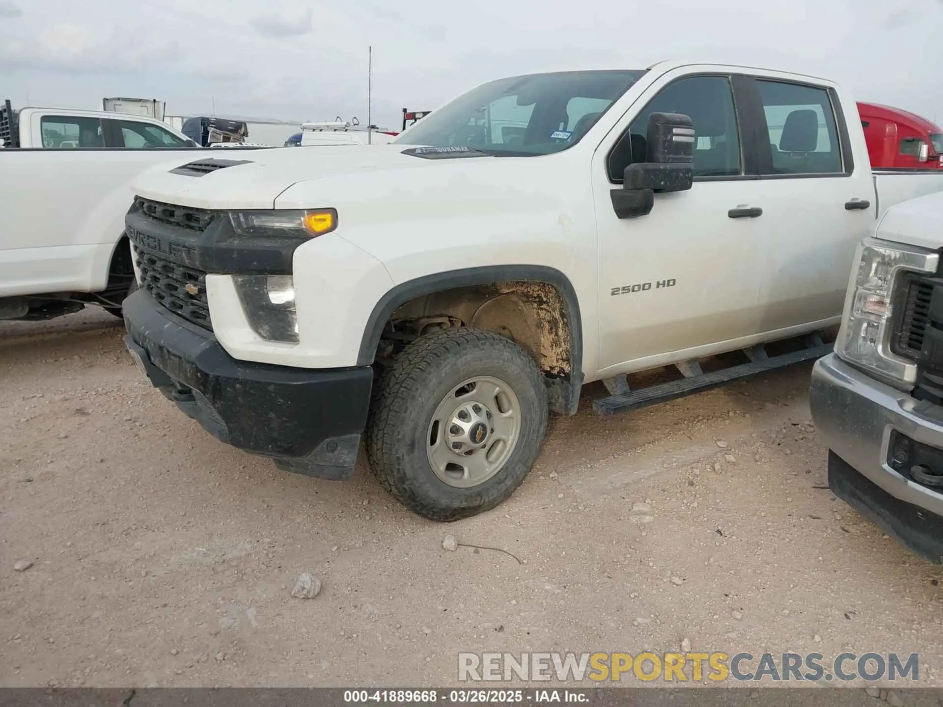 2 fotografías del automóvil dañado 1GC1YLEY7NF207177 CHEVROLET SILVERADO 2500HD 2022