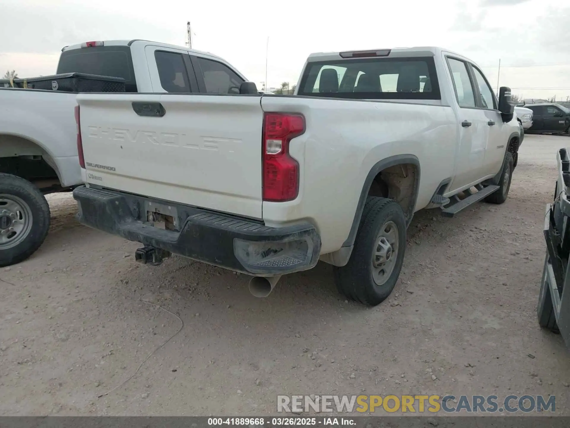 4 fotografías del automóvil dañado 1GC1YLEY7NF207177 CHEVROLET SILVERADO 2500HD 2022