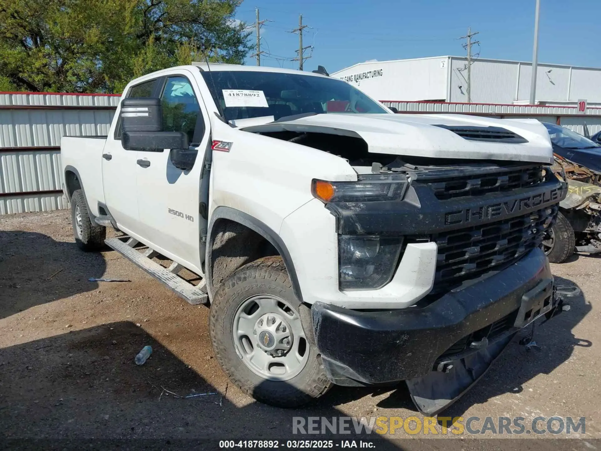 1 fotografías del automóvil dañado 1GC4YLE76NF359875 CHEVROLET SILVERADO 2500HD 2022