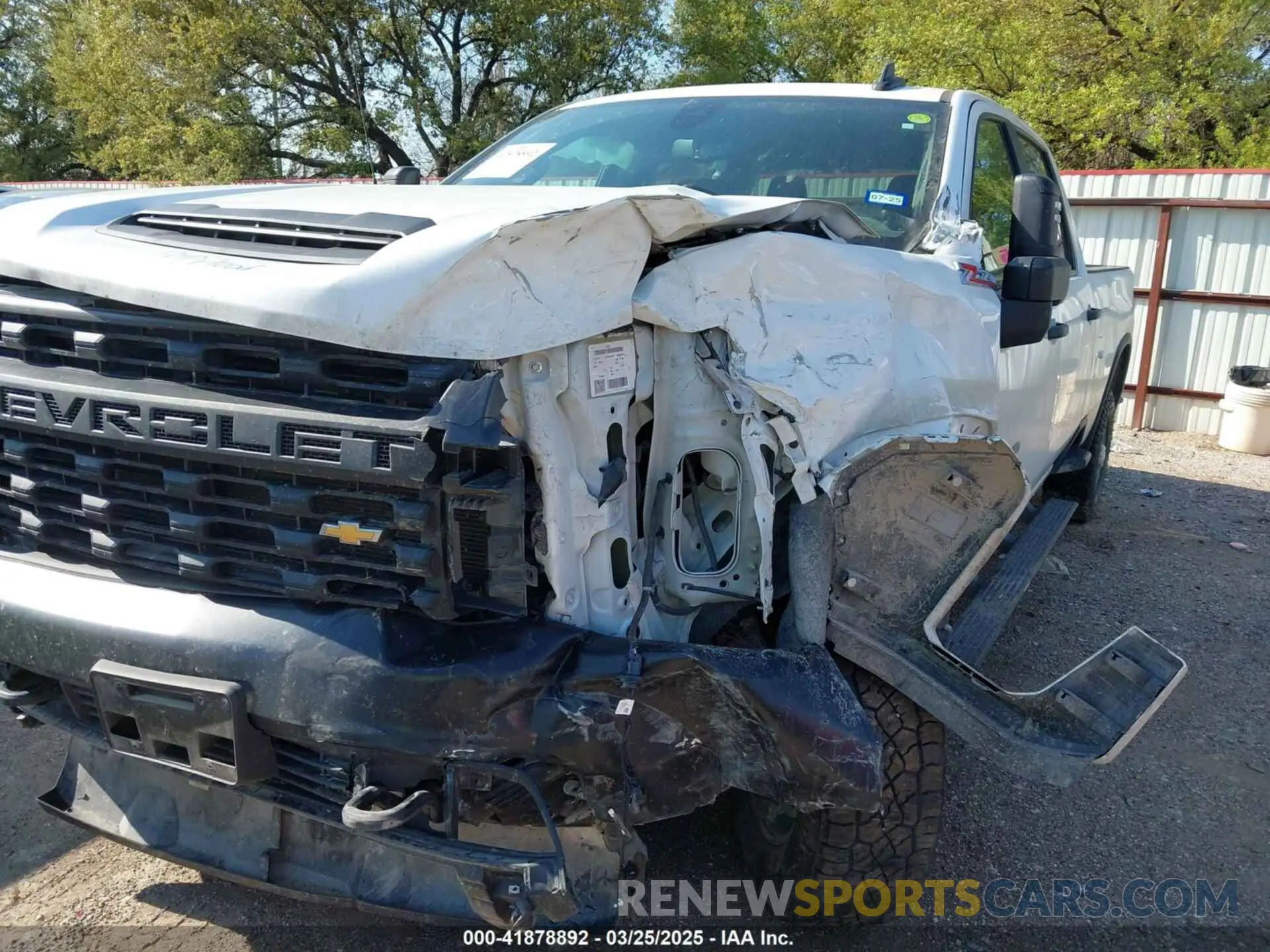 11 fotografías del automóvil dañado 1GC4YLE76NF359875 CHEVROLET SILVERADO 2500HD 2022