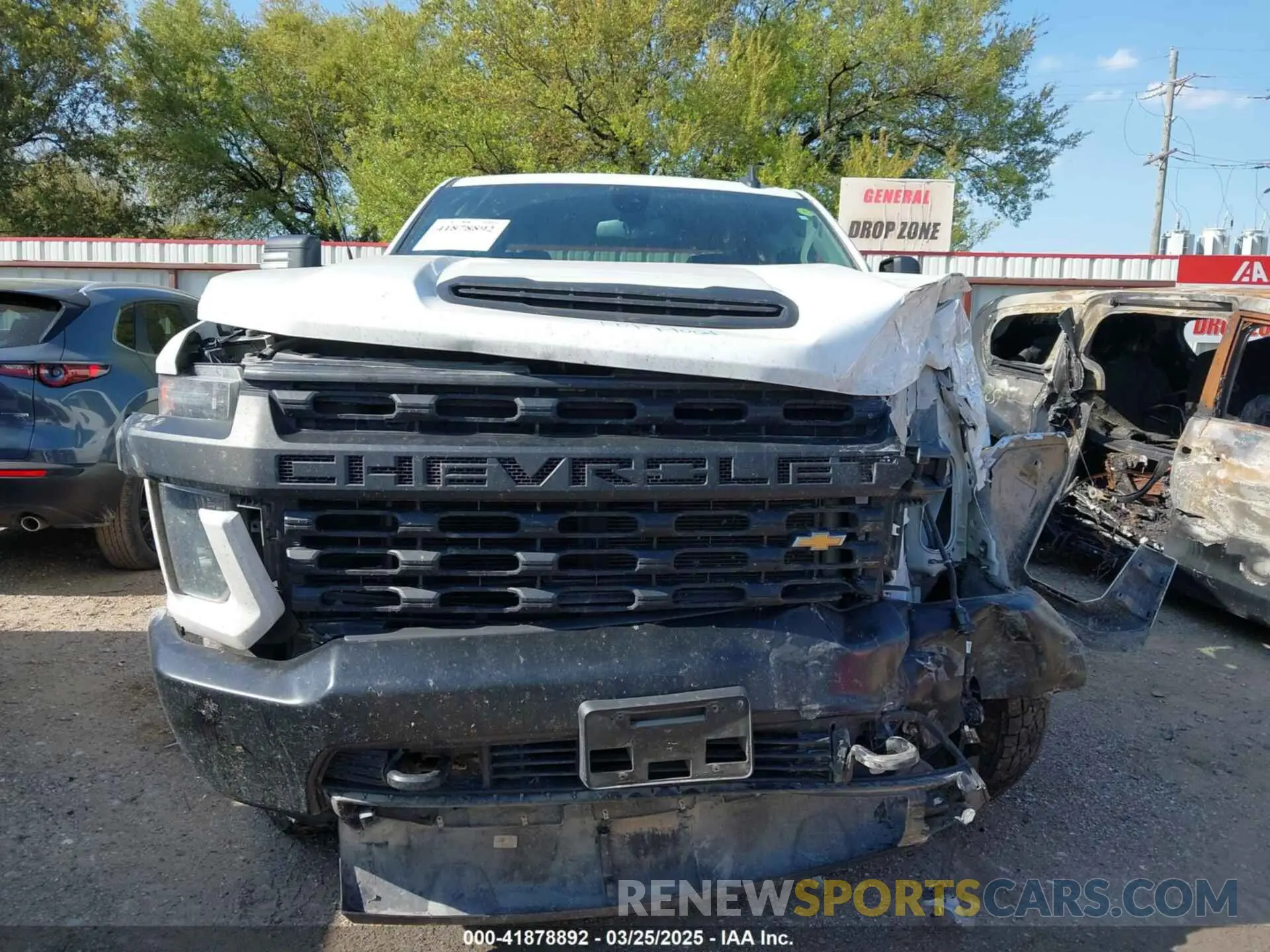 12 fotografías del automóvil dañado 1GC4YLE76NF359875 CHEVROLET SILVERADO 2500HD 2022