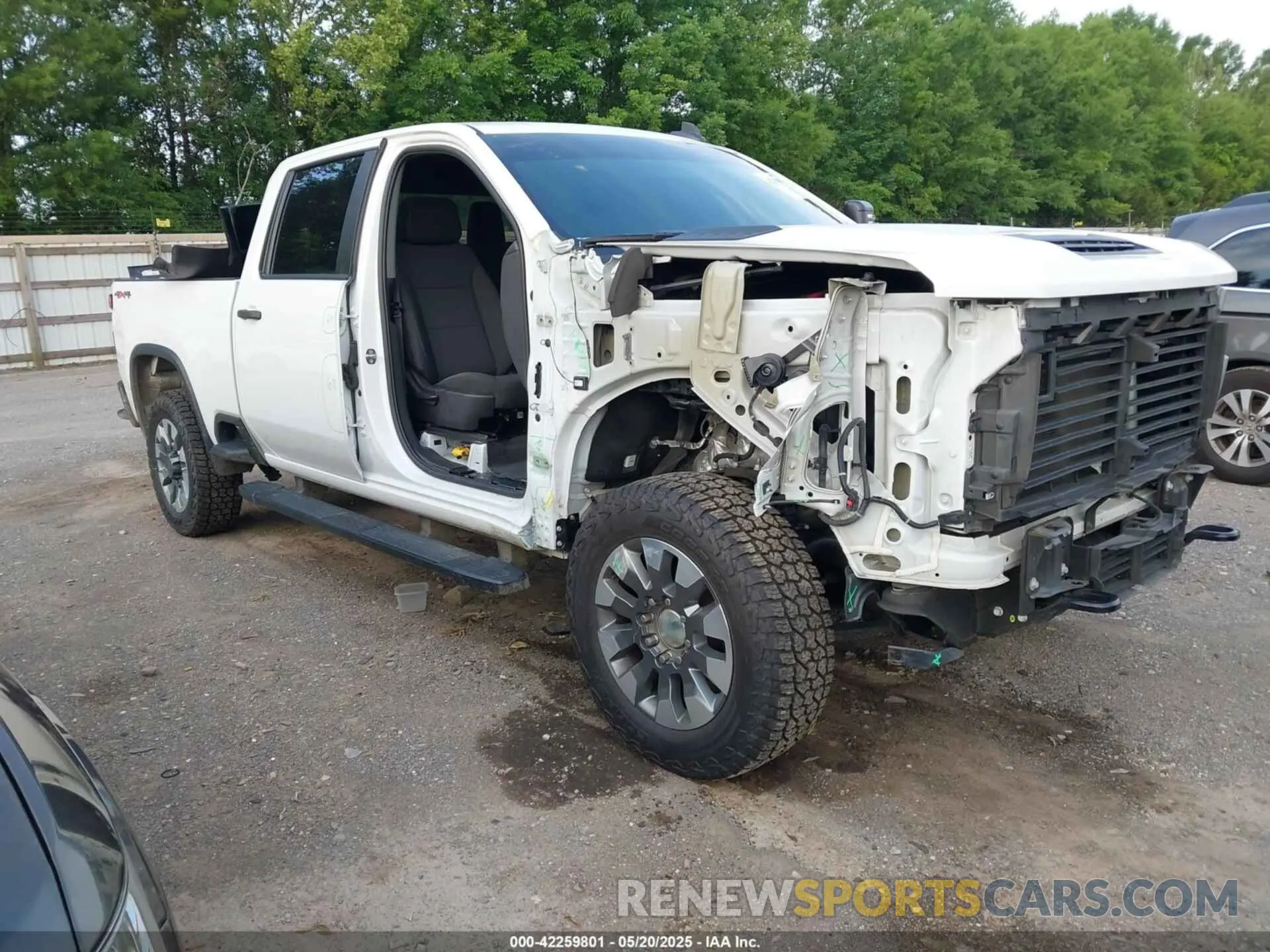 1 fotografías del automóvil dañado 1GC4YME73NF115669 CHEVROLET SILVERADO 2500HD 2022
