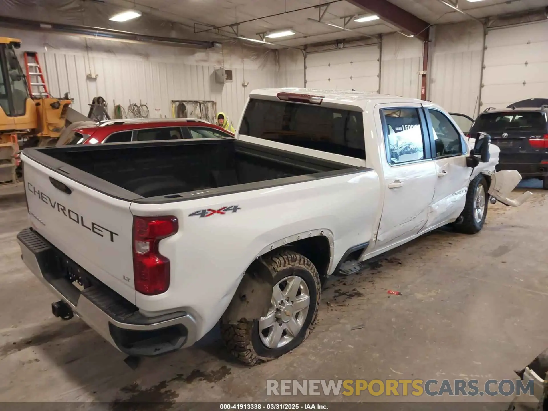 4 fotografías del automóvil dañado 1GC4YNE70NF104361 CHEVROLET SILVERADO 2500HD 2022