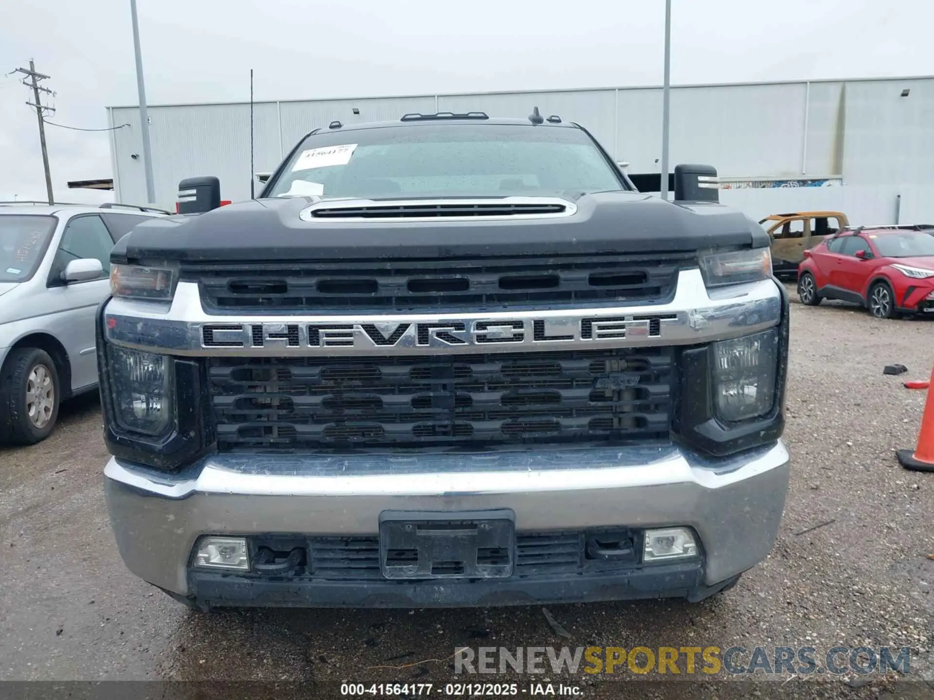 12 fotografías del automóvil dañado 1GC4YNEY1NF217213 CHEVROLET SILVERADO 2500HD 2022