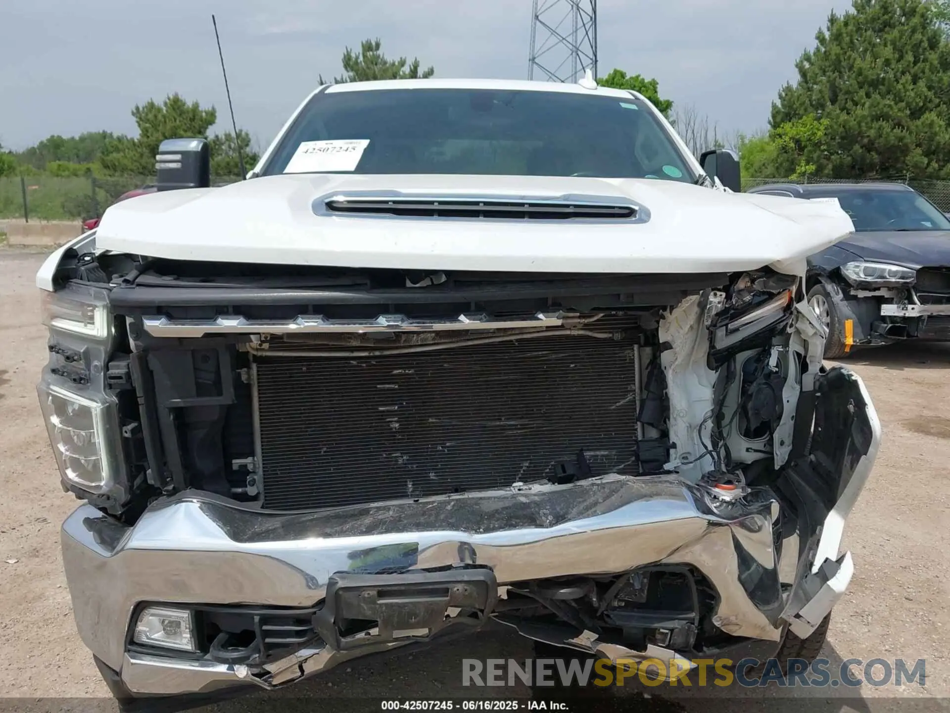 6 fotografías del automóvil dañado 1GC4YPE7XNF107263 CHEVROLET SILVERADO 2500HD 2022