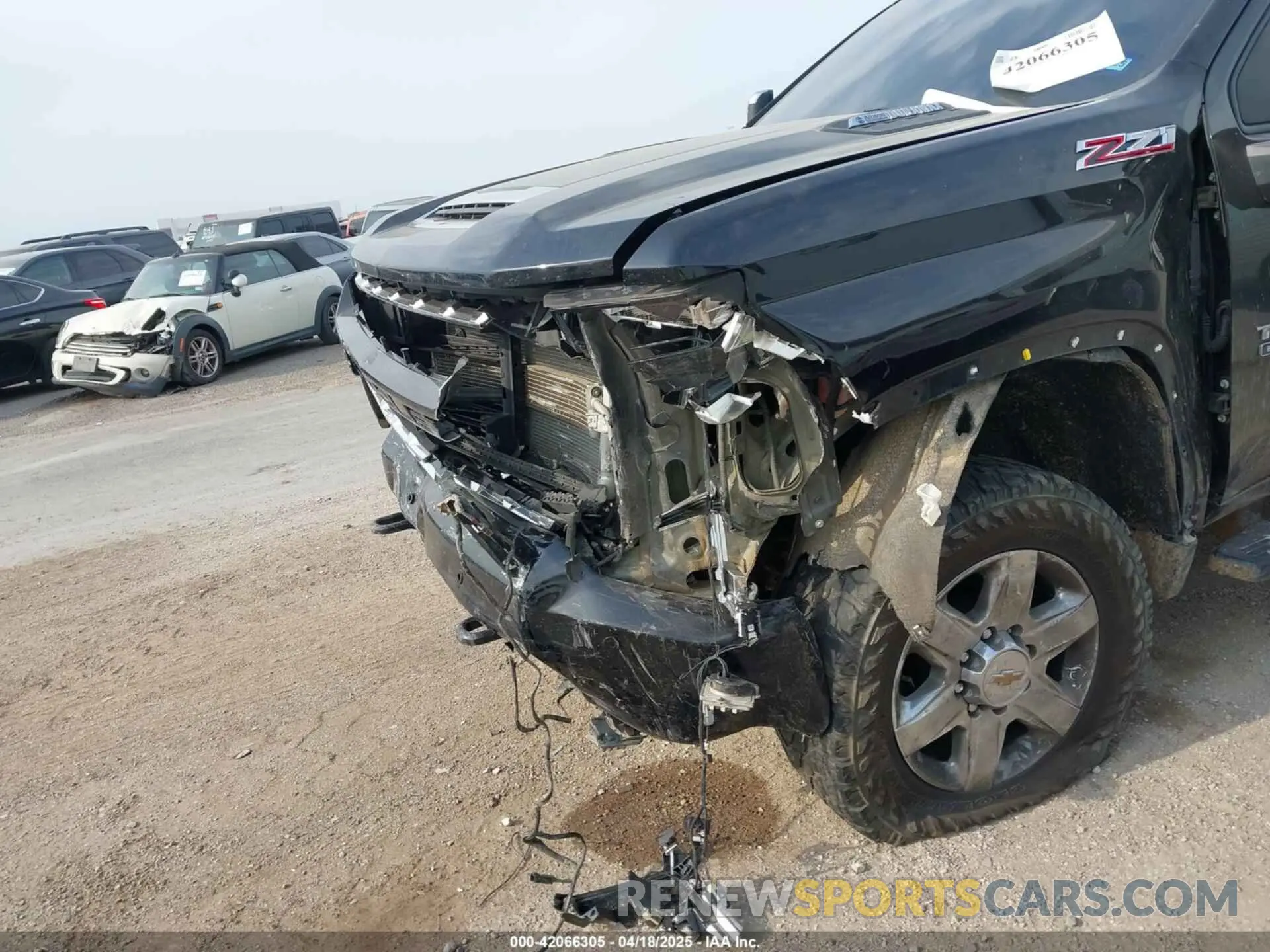 6 fotografías del automóvil dañado 1GC4YPEY3NF327269 CHEVROLET SILVERADO 2500HD 2022