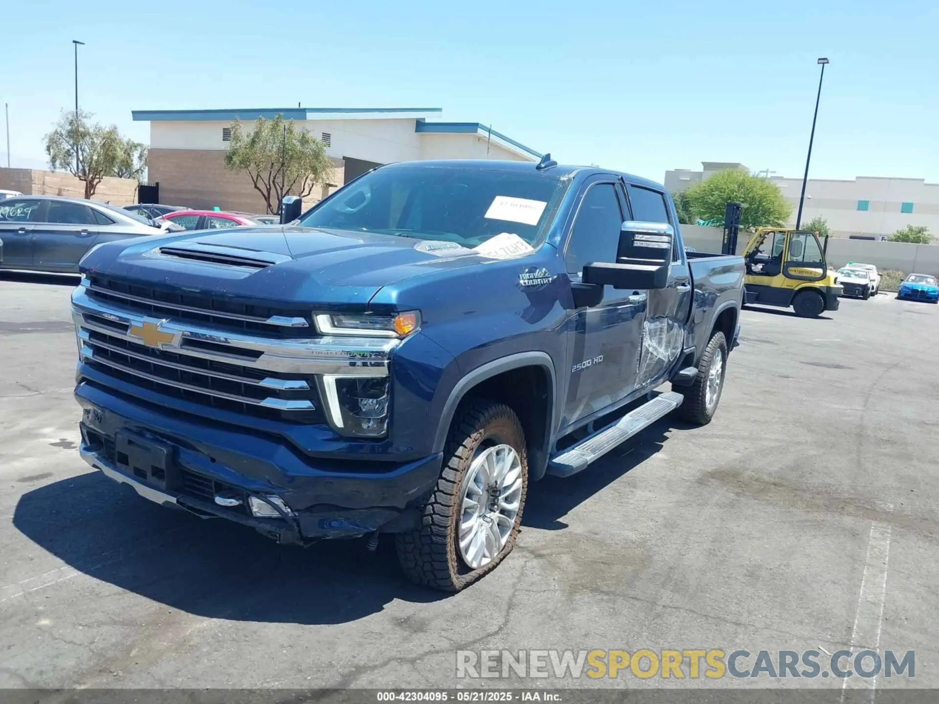 6 fotografías del automóvil dañado 1GC4YREY6NF109953 CHEVROLET SILVERADO 2500HD 2022