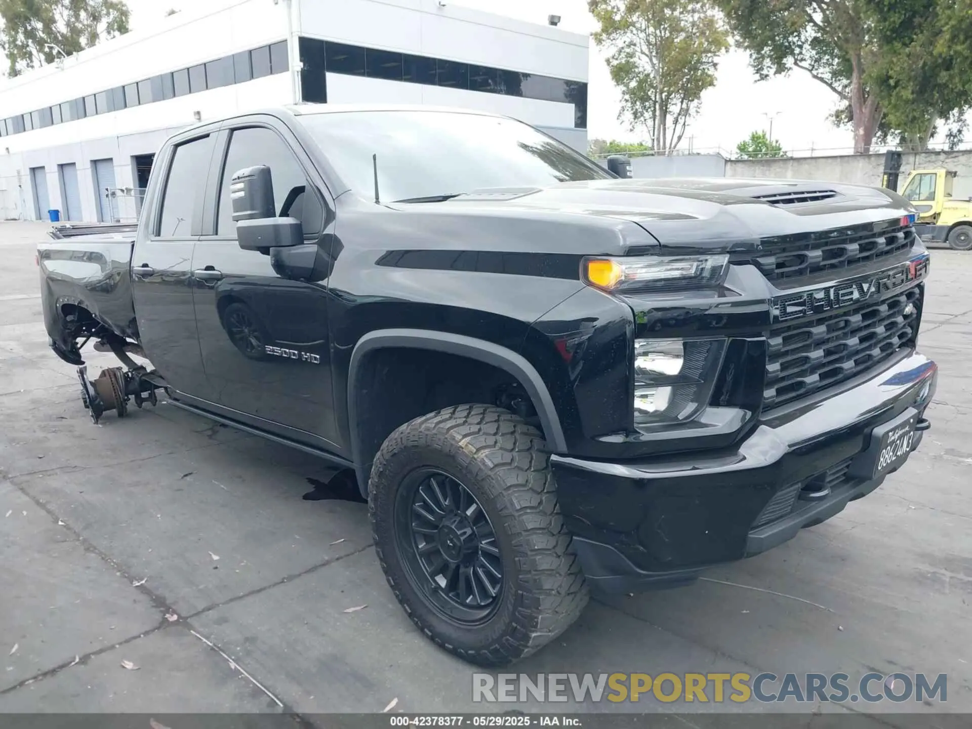 1 fotografías del automóvil dañado 1GC5WME76NF351713 CHEVROLET SILVERADO 2500HD 2022