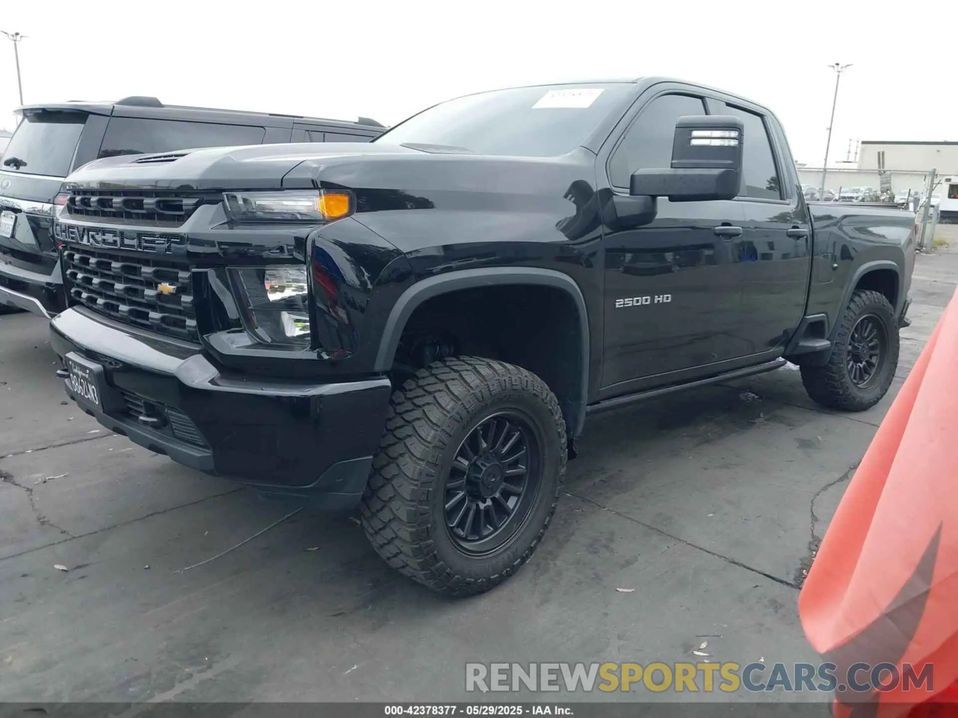 2 fotografías del automóvil dañado 1GC5WME76NF351713 CHEVROLET SILVERADO 2500HD 2022