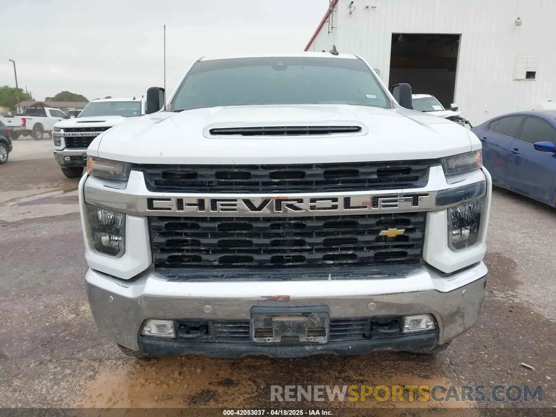 11 fotografías del automóvil dañado 1GC5YNE7XNF325471 CHEVROLET SILVERADO 2500HD 2022