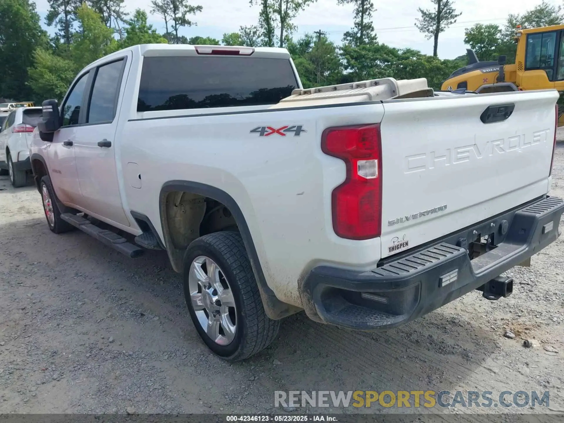 3 fotografías del automóvil dañado 2GC4YLEY5N1228923 CHEVROLET SILVERADO 2500HD 2022
