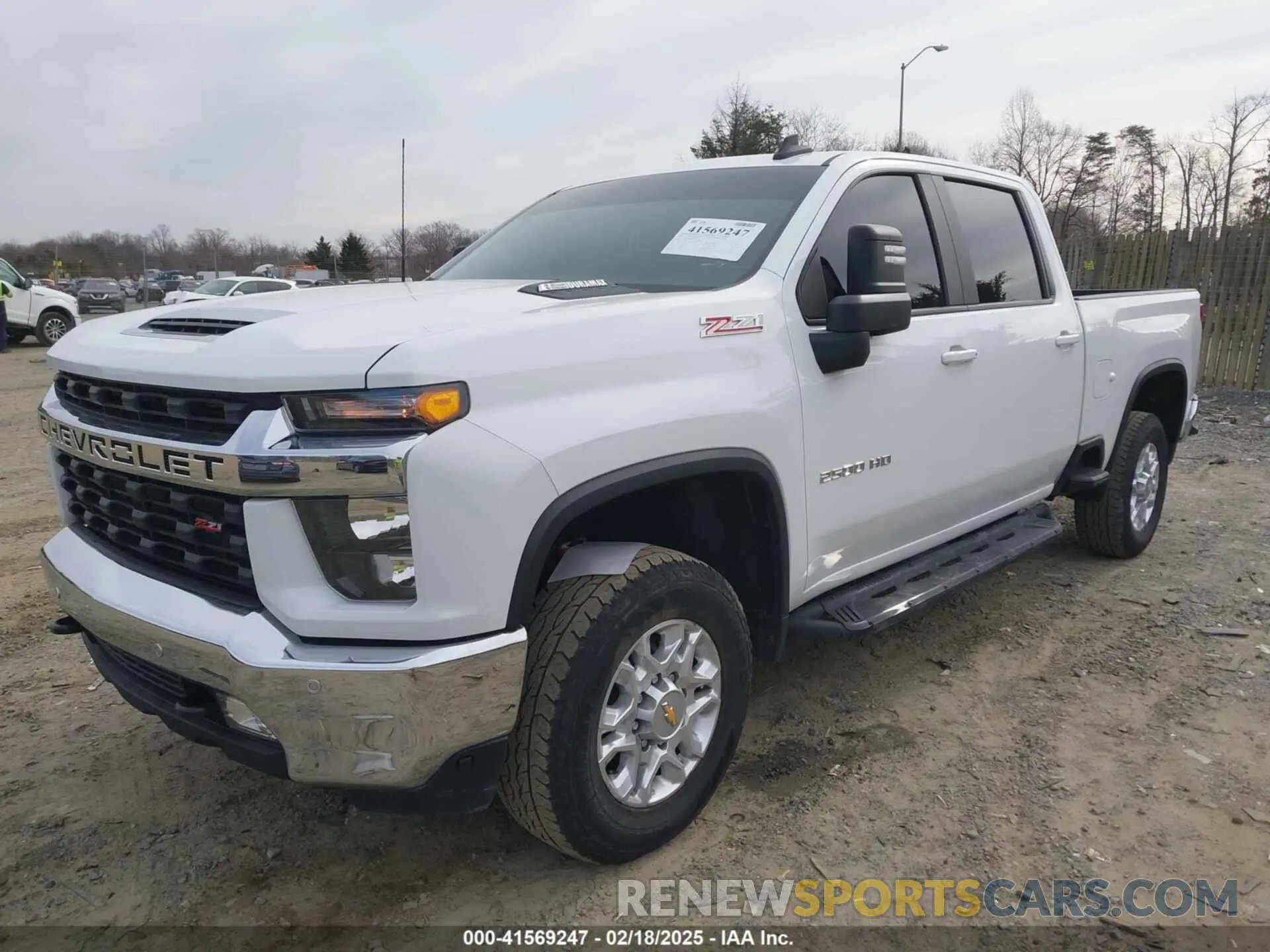 2 fotografías del automóvil dañado 2GC4YNEY4N1225880 CHEVROLET SILVERADO 2500HD 2022