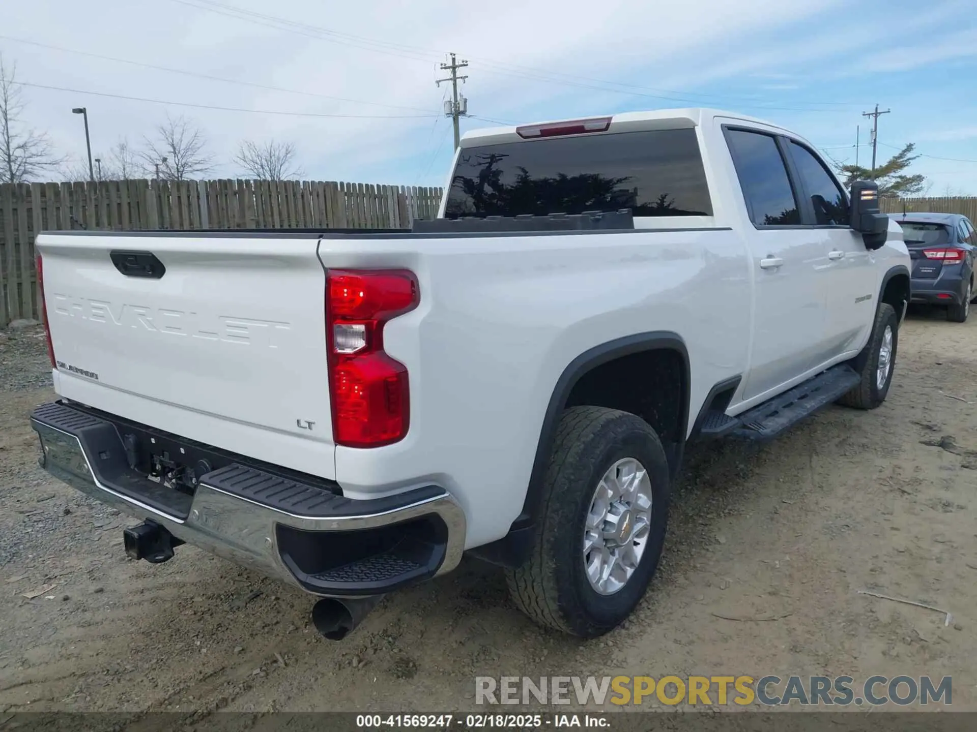 4 fotografías del automóvil dañado 2GC4YNEY4N1225880 CHEVROLET SILVERADO 2500HD 2022