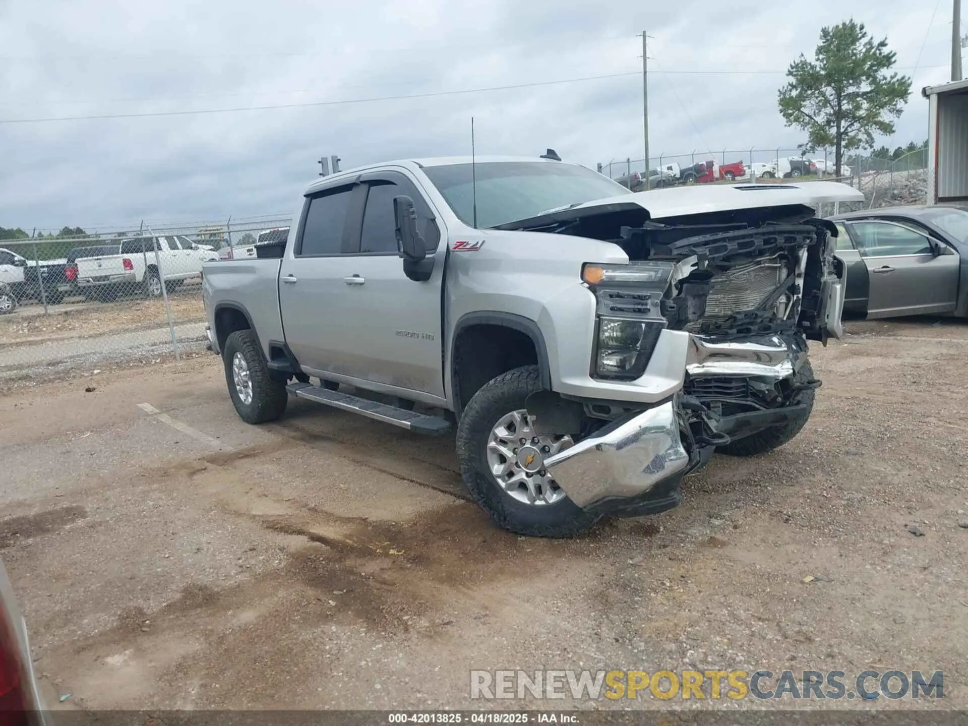 1 fotografías del automóvil dañado 2GC4YNEY7N1227624 CHEVROLET SILVERADO 2500HD 2022