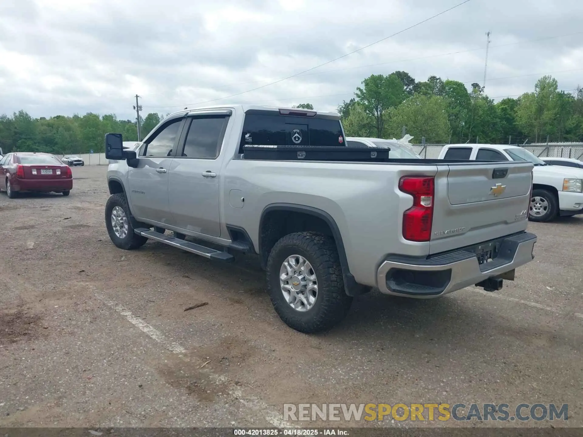 3 fotografías del automóvil dañado 2GC4YNEY7N1227624 CHEVROLET SILVERADO 2500HD 2022