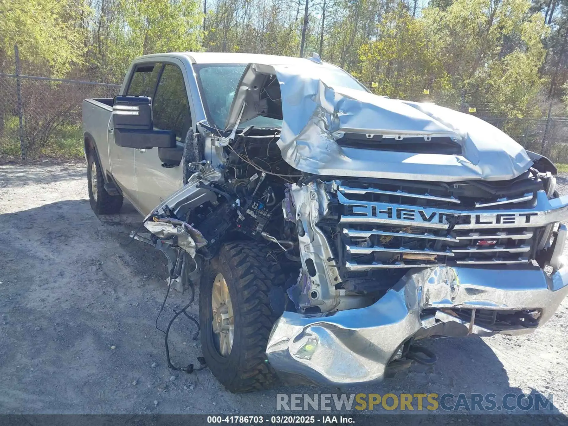 1 fotografías del automóvil dañado 2GC4YPEY5N1232574 CHEVROLET SILVERADO 2500HD 2022