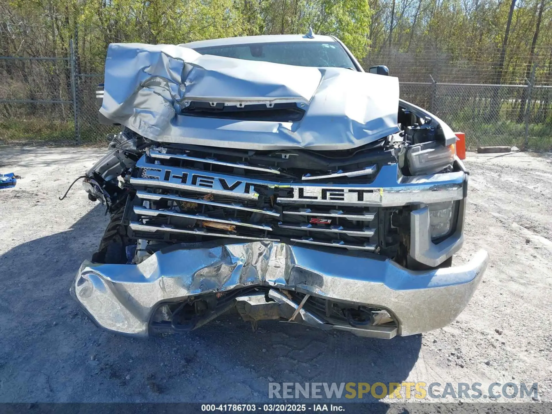 11 fotografías del automóvil dañado 2GC4YPEY5N1232574 CHEVROLET SILVERADO 2500HD 2022
