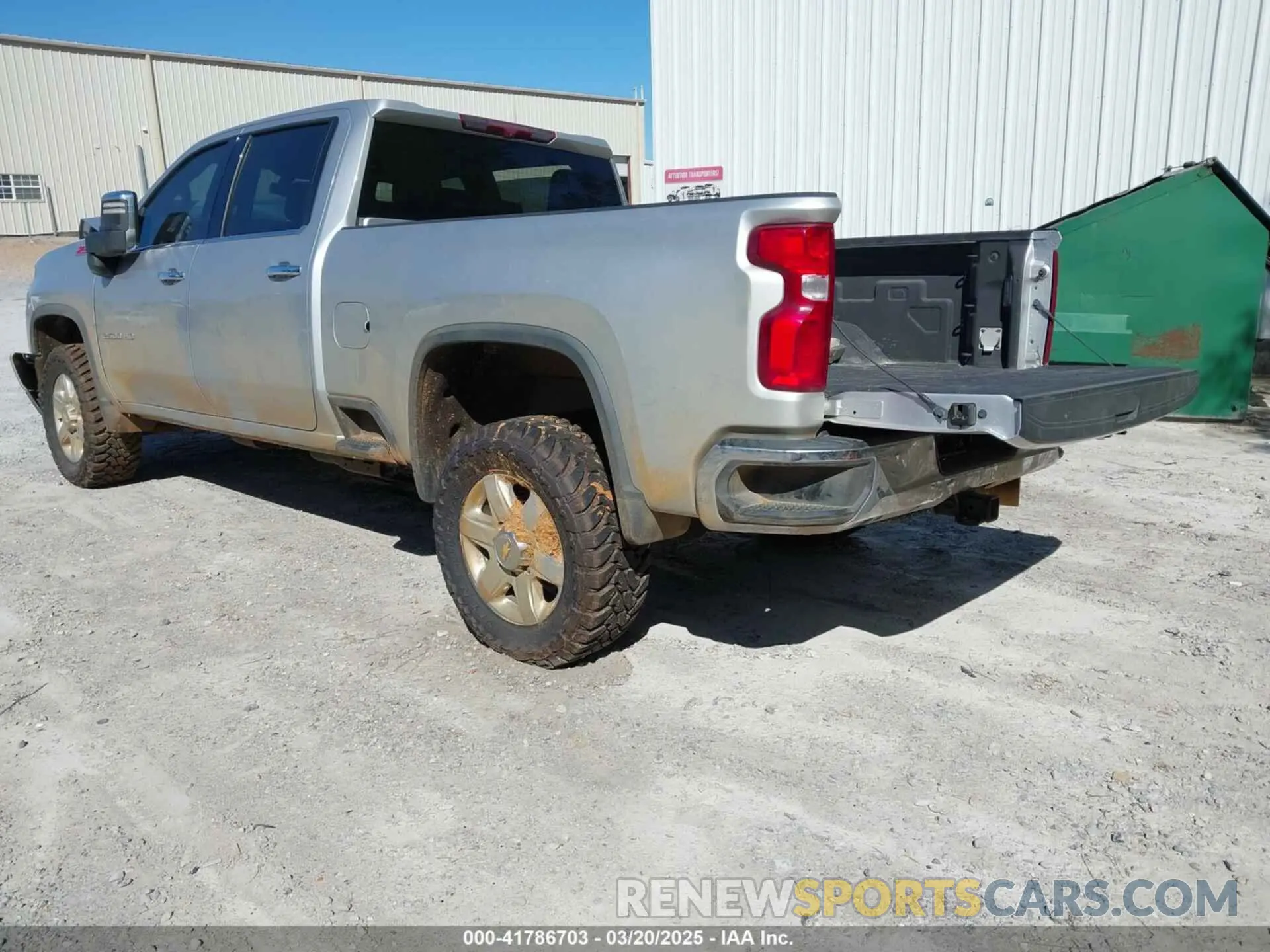 3 fotografías del automóvil dañado 2GC4YPEY5N1232574 CHEVROLET SILVERADO 2500HD 2022