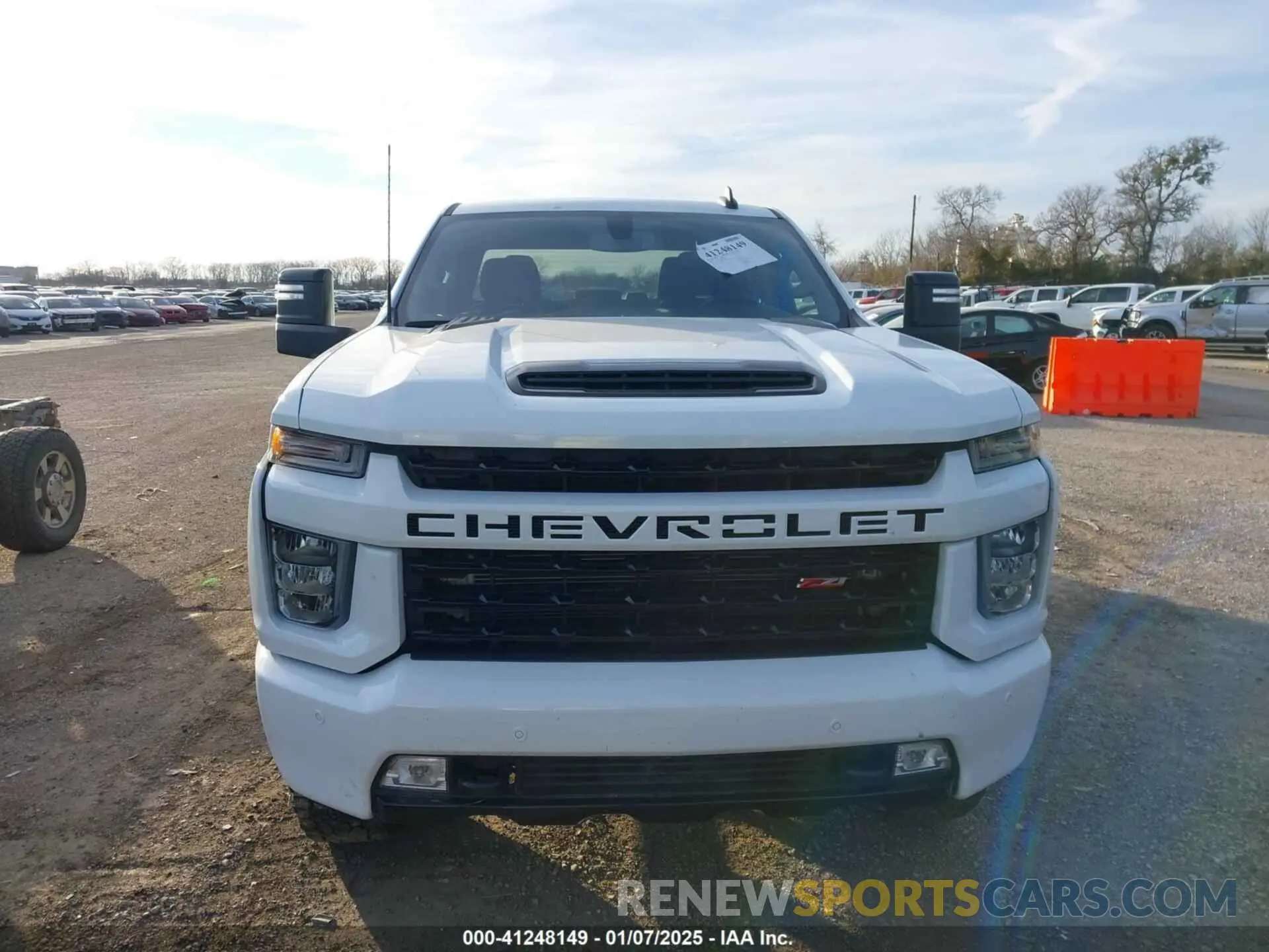 11 fotografías del automóvil dañado 1GC4YNEY4PF153297 CHEVROLET SILVERADO 2500HD 2023