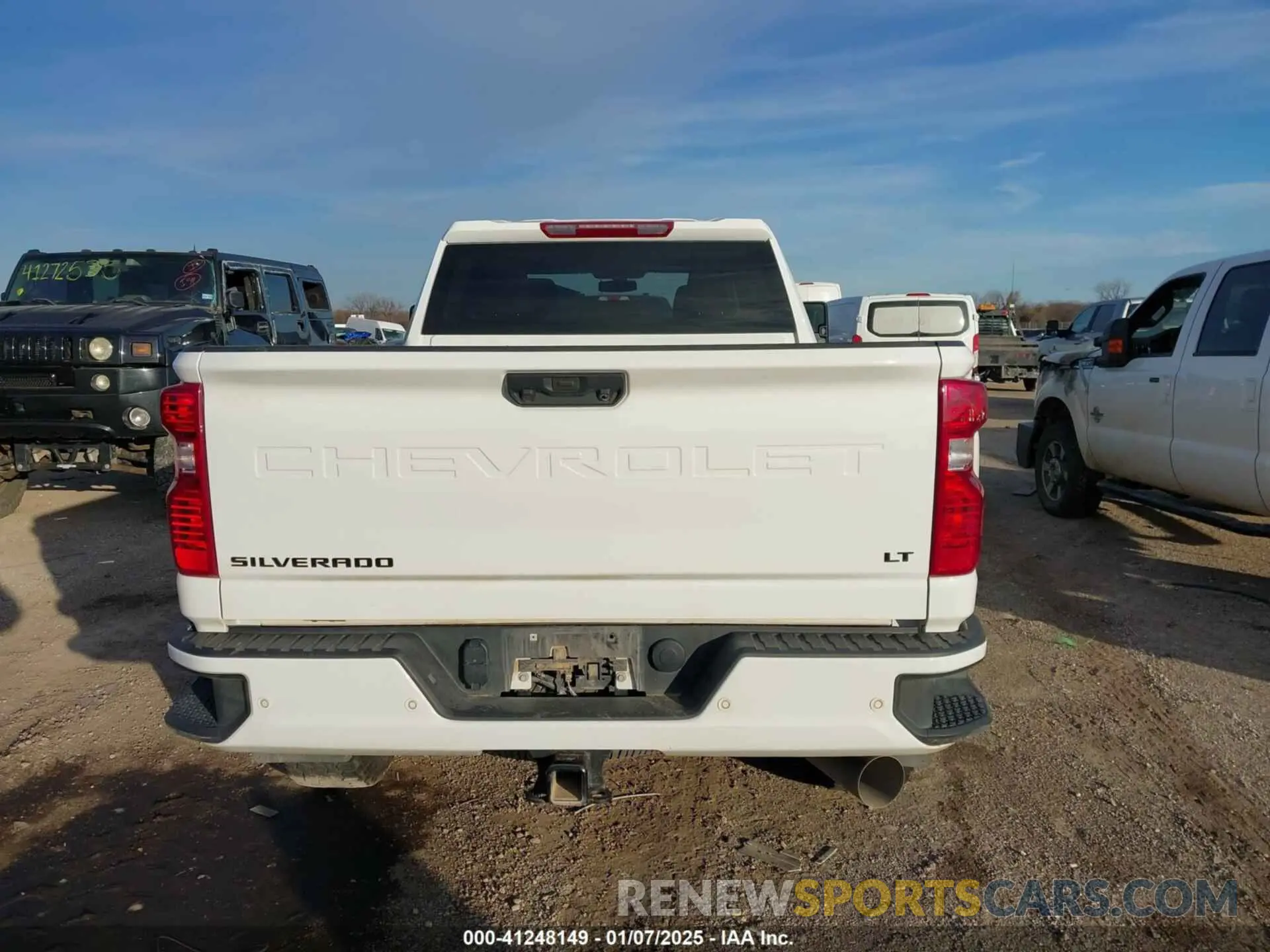 14 fotografías del automóvil dañado 1GC4YNEY4PF153297 CHEVROLET SILVERADO 2500HD 2023