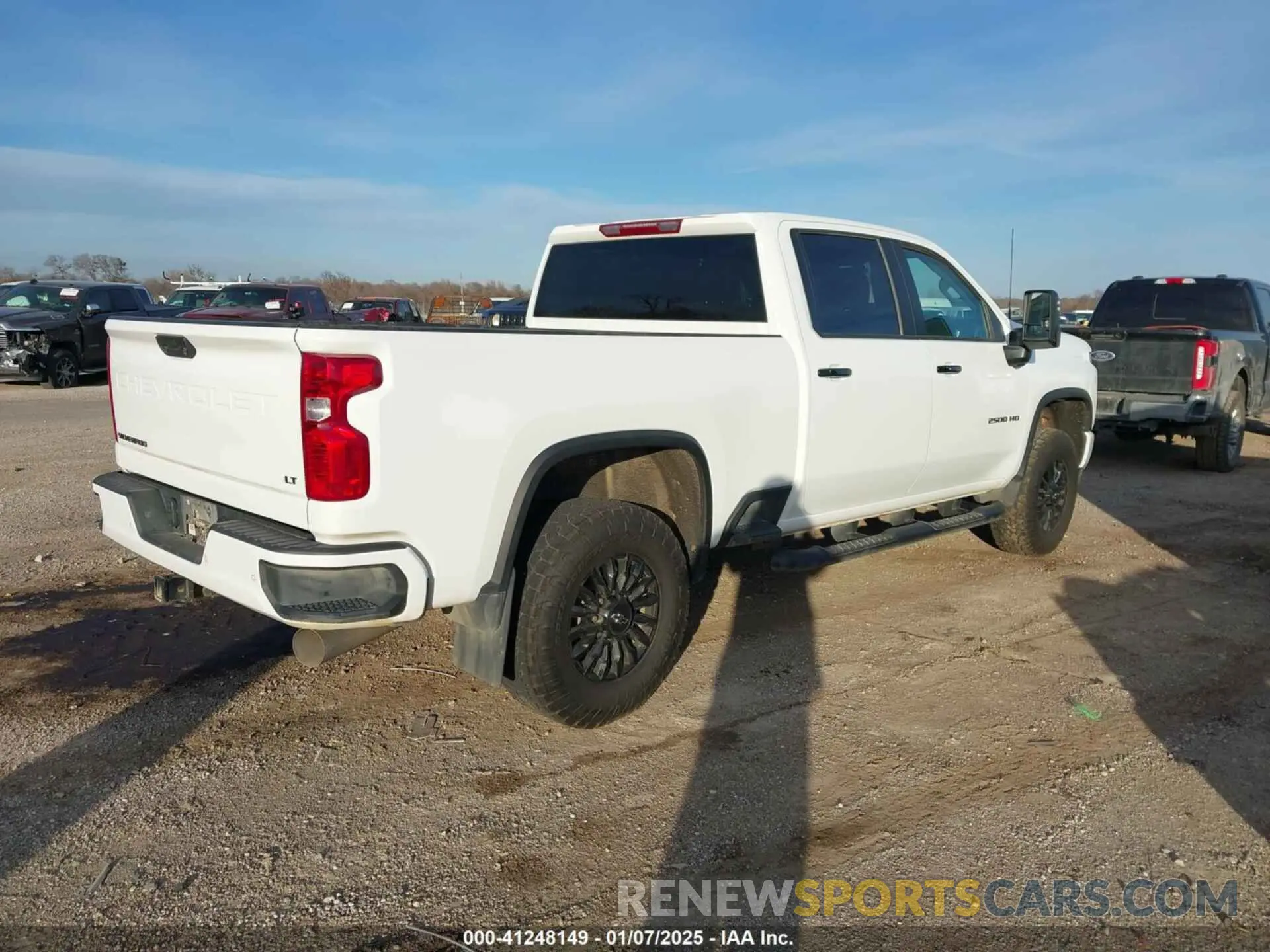 4 fotografías del automóvil dañado 1GC4YNEY4PF153297 CHEVROLET SILVERADO 2500HD 2023