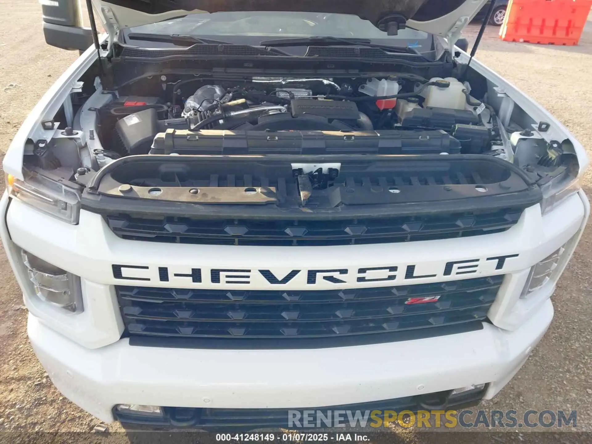 9 fotografías del automóvil dañado 1GC4YNEY4PF153297 CHEVROLET SILVERADO 2500HD 2023