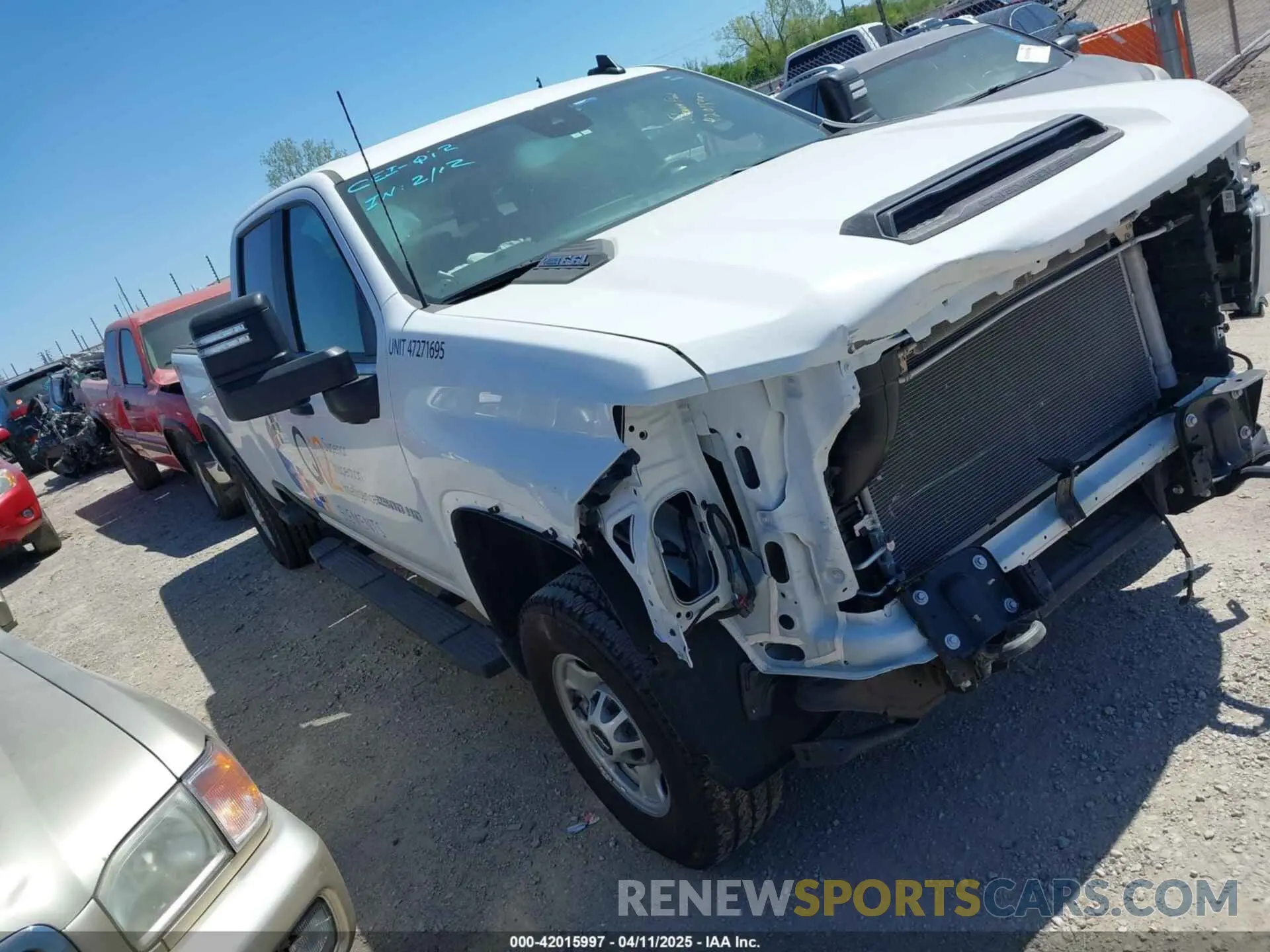 1 fotografías del automóvil dañado 1GC1YLE78RF457511 CHEVROLET SILVERADO 2500HD 2024