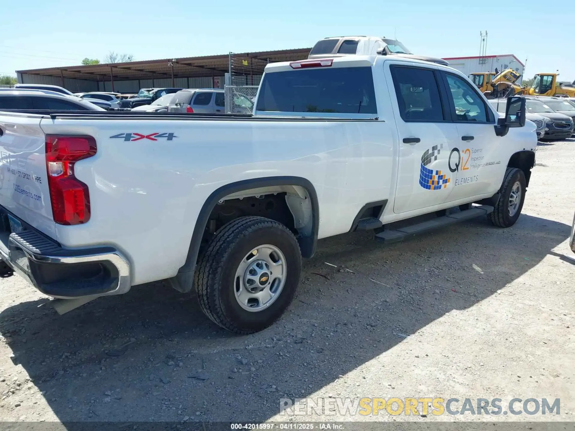 4 fotografías del automóvil dañado 1GC1YLE78RF457511 CHEVROLET SILVERADO 2500HD 2024