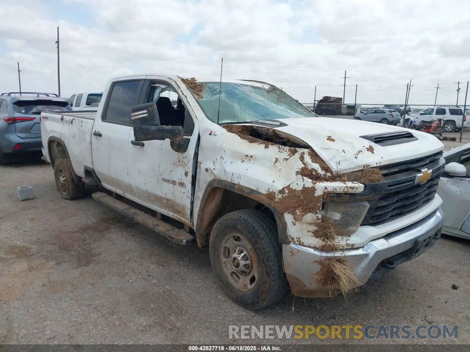 1 fotografías del automóvil dañado 1GC1YLEY3RF403719 CHEVROLET SILVERADO 2500HD 2024