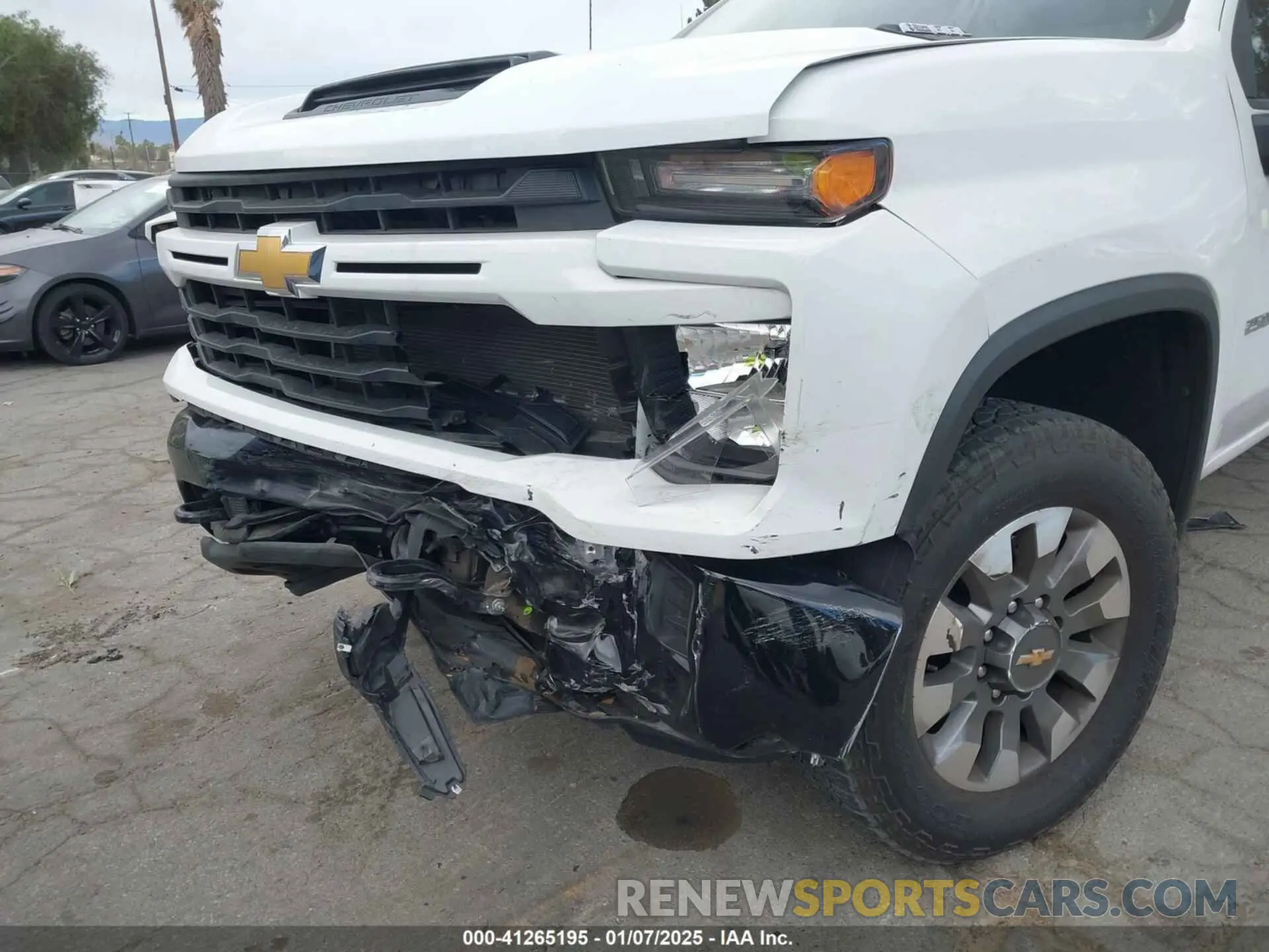 6 fotografías del automóvil dañado 1GC4WME74RF348004 CHEVROLET SILVERADO 2500HD 2024