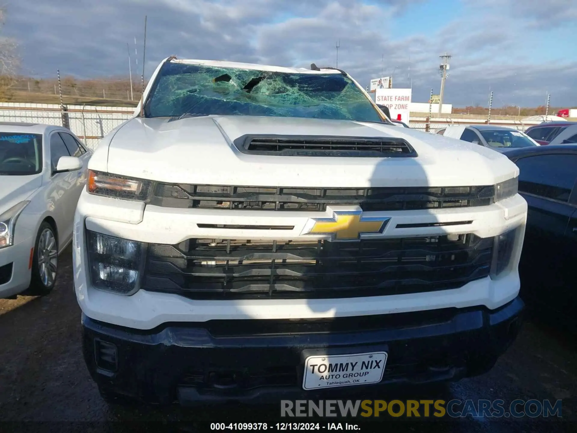 12 fotografías del automóvil dañado 1GC4YMEY1RF326691 CHEVROLET SILVERADO 2500HD 2024