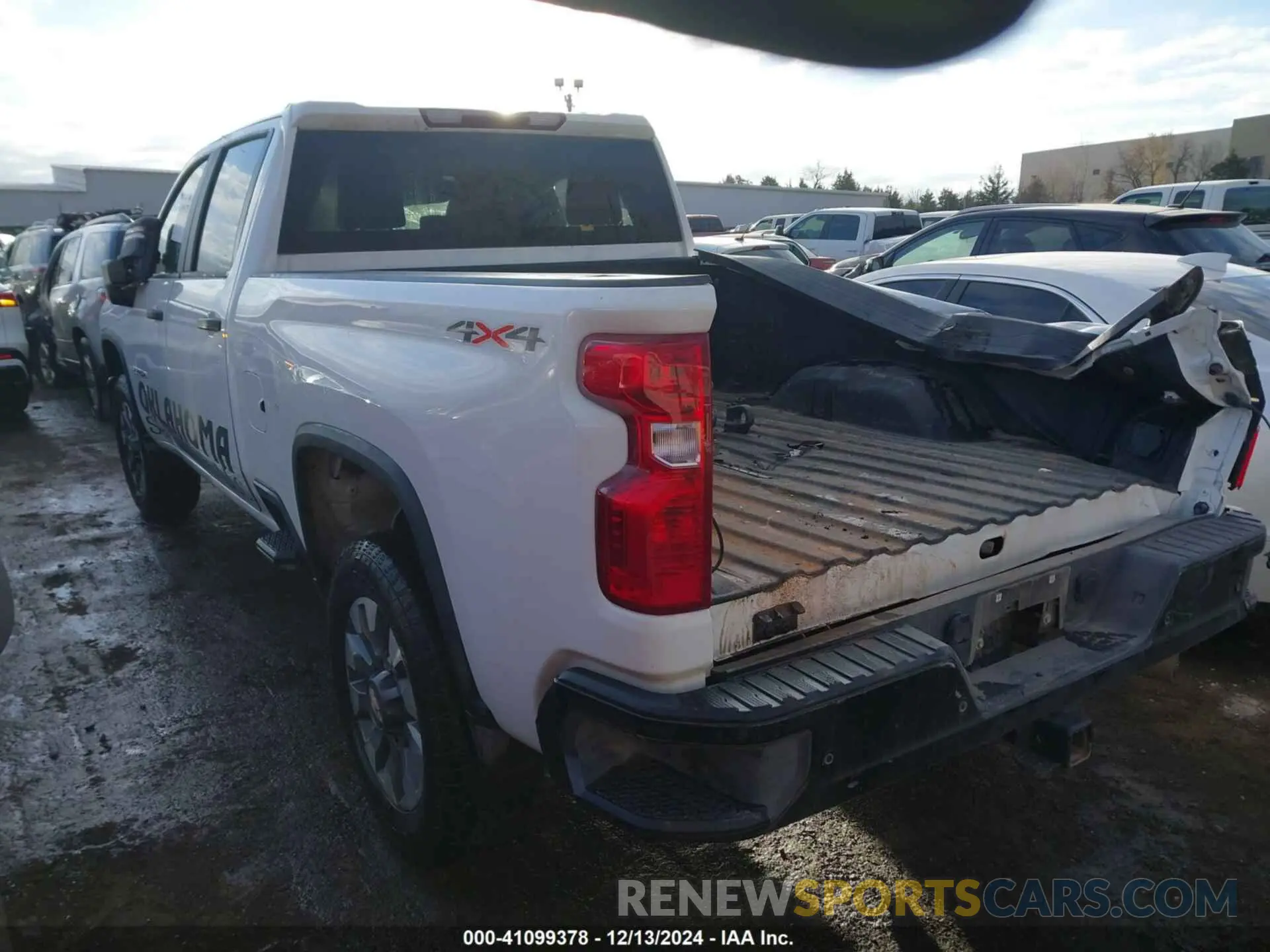 3 fotografías del automóvil dañado 1GC4YMEY1RF326691 CHEVROLET SILVERADO 2500HD 2024