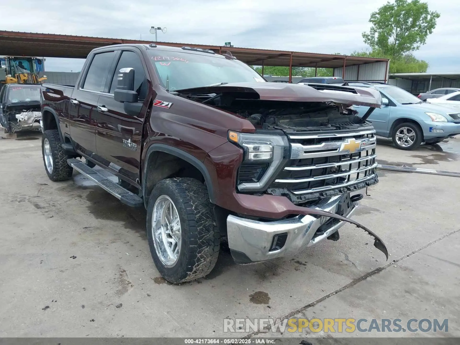1 fotografías del automóvil dañado 1GC4YPEY6RF337932 CHEVROLET SILVERADO 2500HD 2024