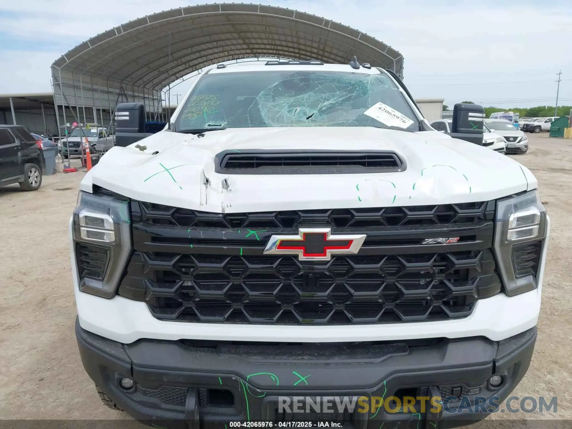 12 fotografías del automóvil dañado 1GC4YYEY9RF440980 CHEVROLET SILVERADO 2500HD 2024