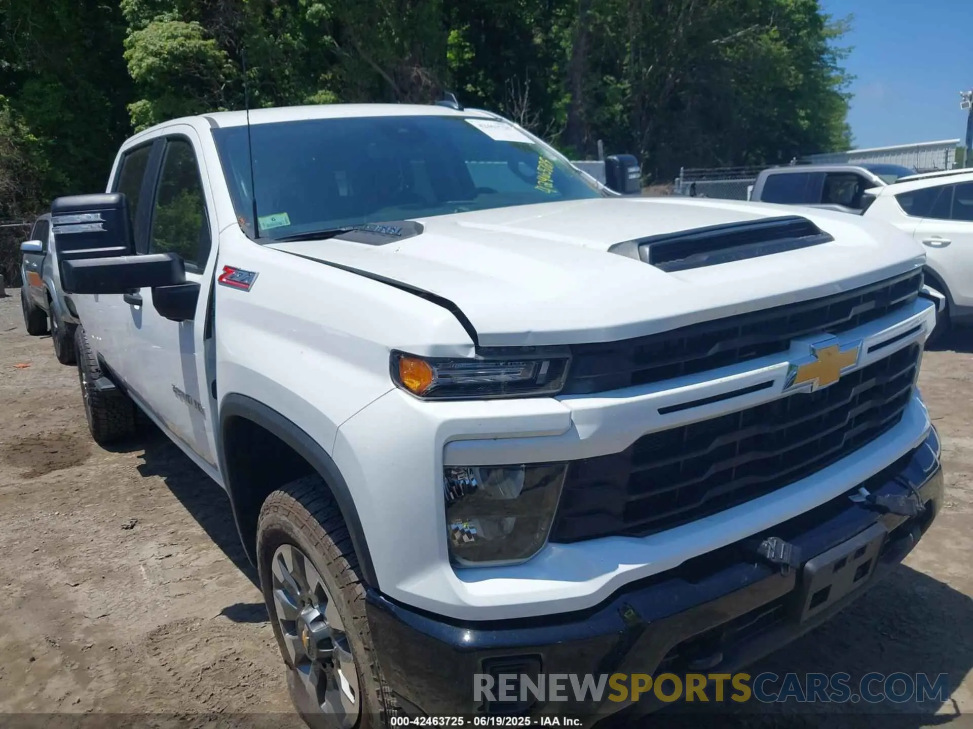 1 fotografías del automóvil dañado 2GC4YME75R1249015 CHEVROLET SILVERADO 2500HD 2024