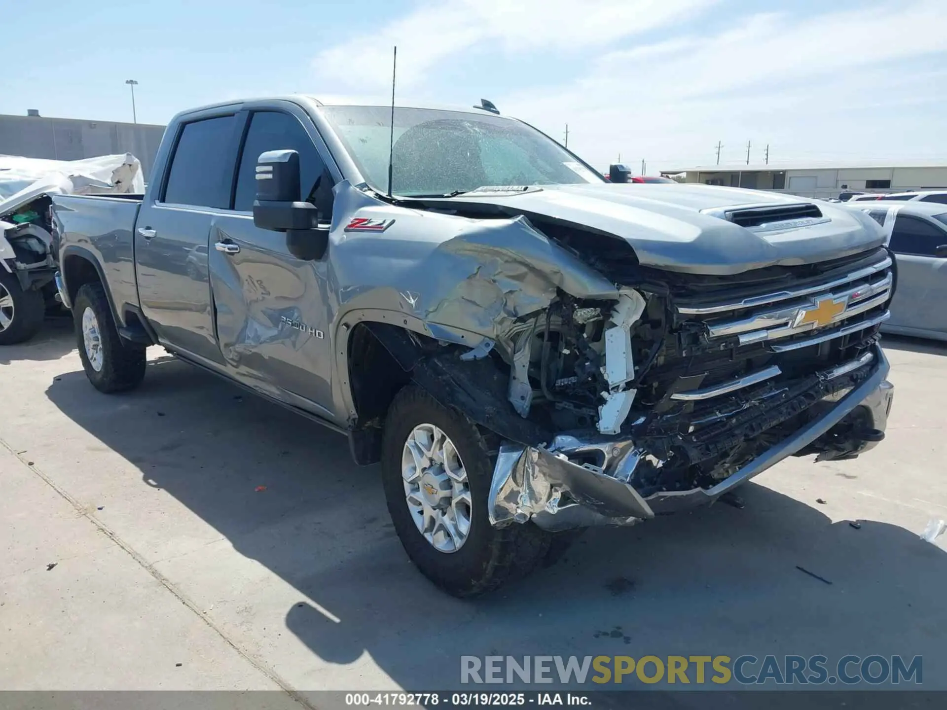 1 fotografías del automóvil dañado 2GC4YPEY5R1107368 CHEVROLET SILVERADO 2500HD 2024