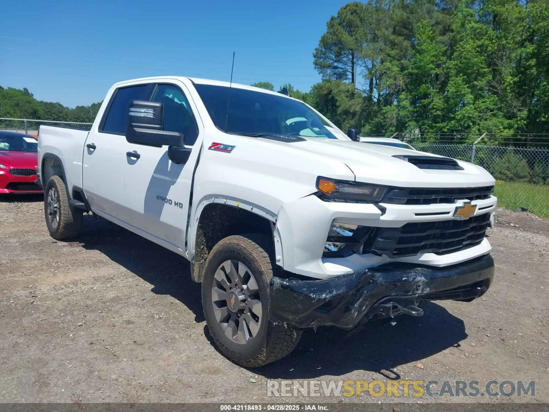 1 fotografías del automóvil dañado 1GC4KME79SF145305 CHEVROLET SILVERADO 2500HD 2025