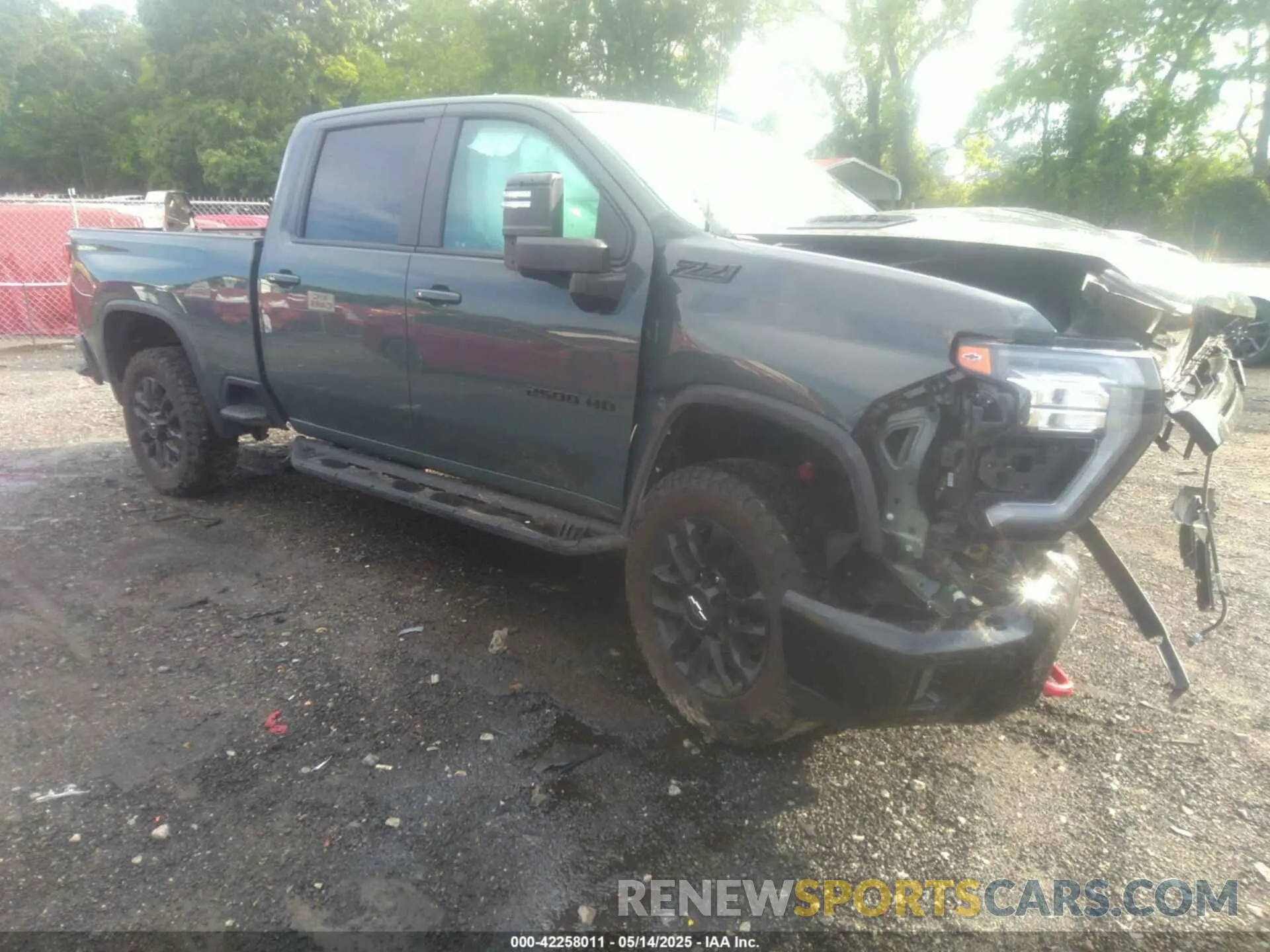1 fotografías del automóvil dañado 1GC4KNE73SF150781 CHEVROLET SILVERADO 2500HD 2025
