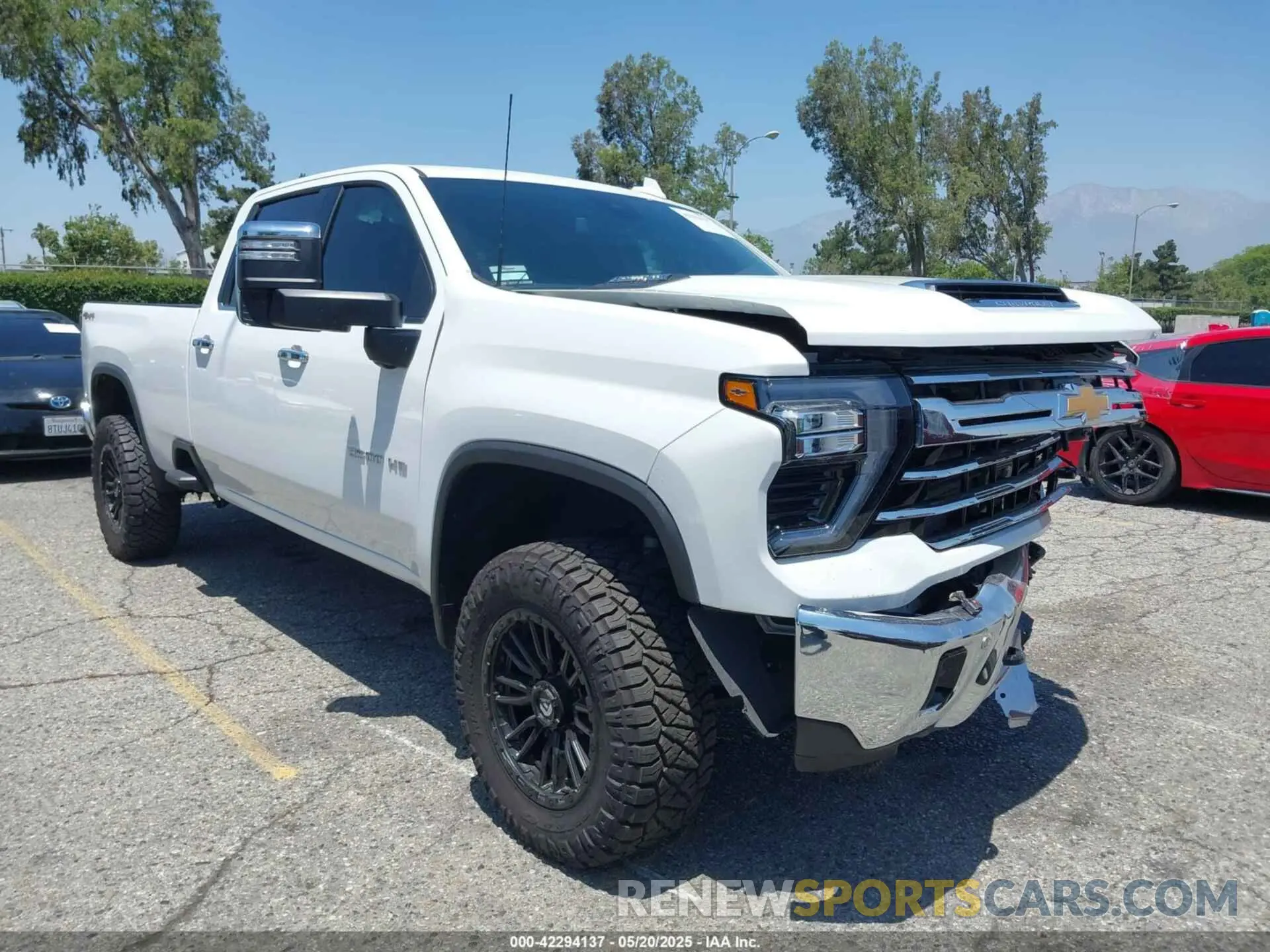 1 fotografías del automóvil dañado 1GC4KPEY7SF148925 CHEVROLET SILVERADO 2500HD 2025