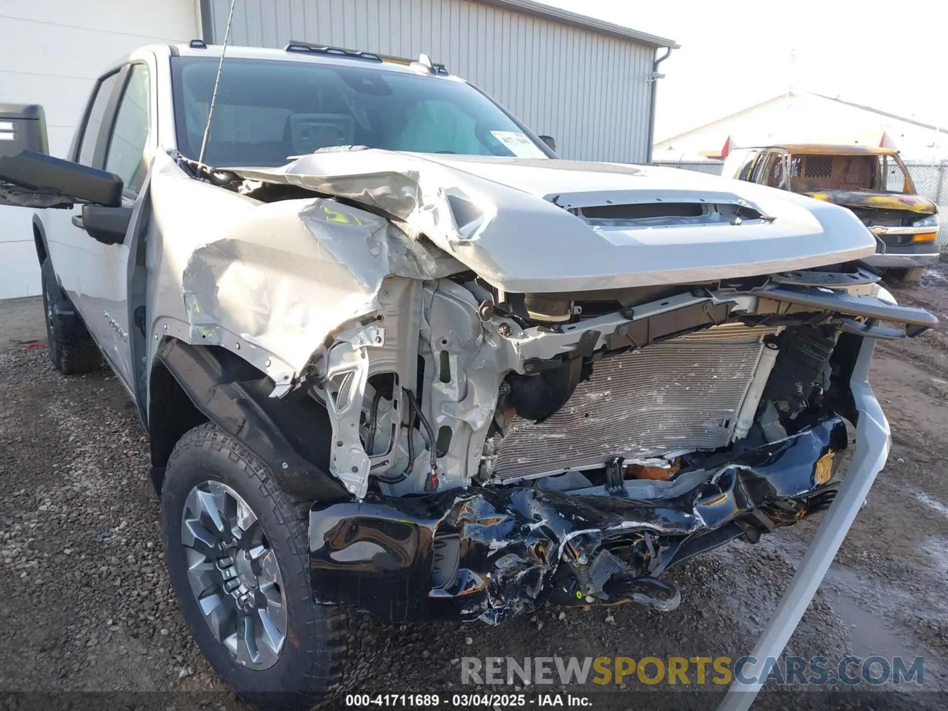 11 fotografías del automóvil dañado 2GC4KME76S1127691 CHEVROLET SILVERADO 2500HD 2025