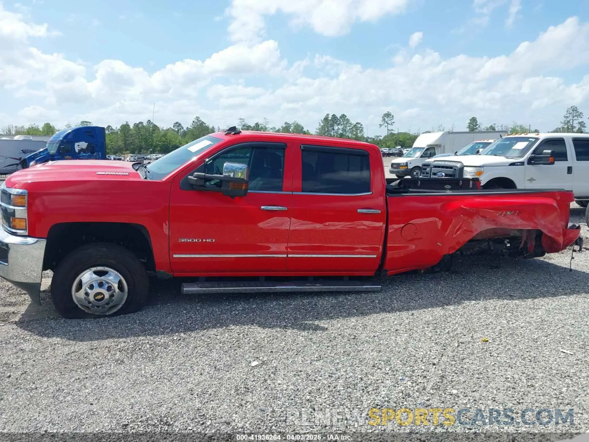 15 fotografías del automóvil dañado 1GC4KXEY3KF230120 CHEVROLET SILVERADO 3500HD 2019