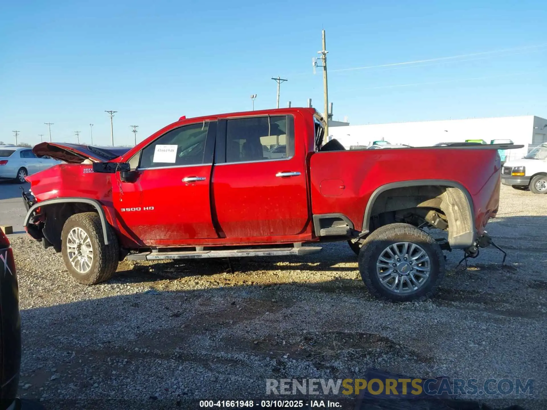 14 fotografías del automóvil dañado 1GC4YVE71MF315776 CHEVROLET SILVERADO 3500HD 2021