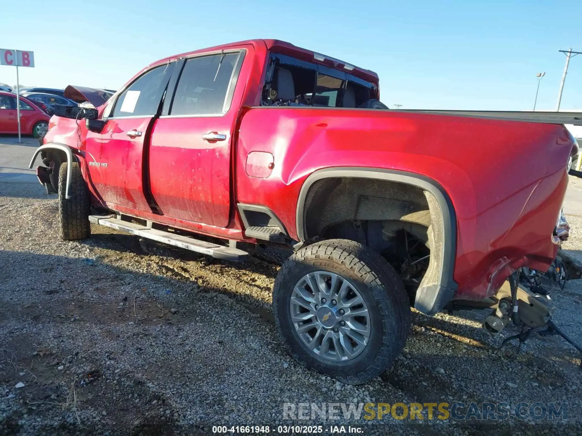 3 fotografías del automóvil dañado 1GC4YVE71MF315776 CHEVROLET SILVERADO 3500HD 2021